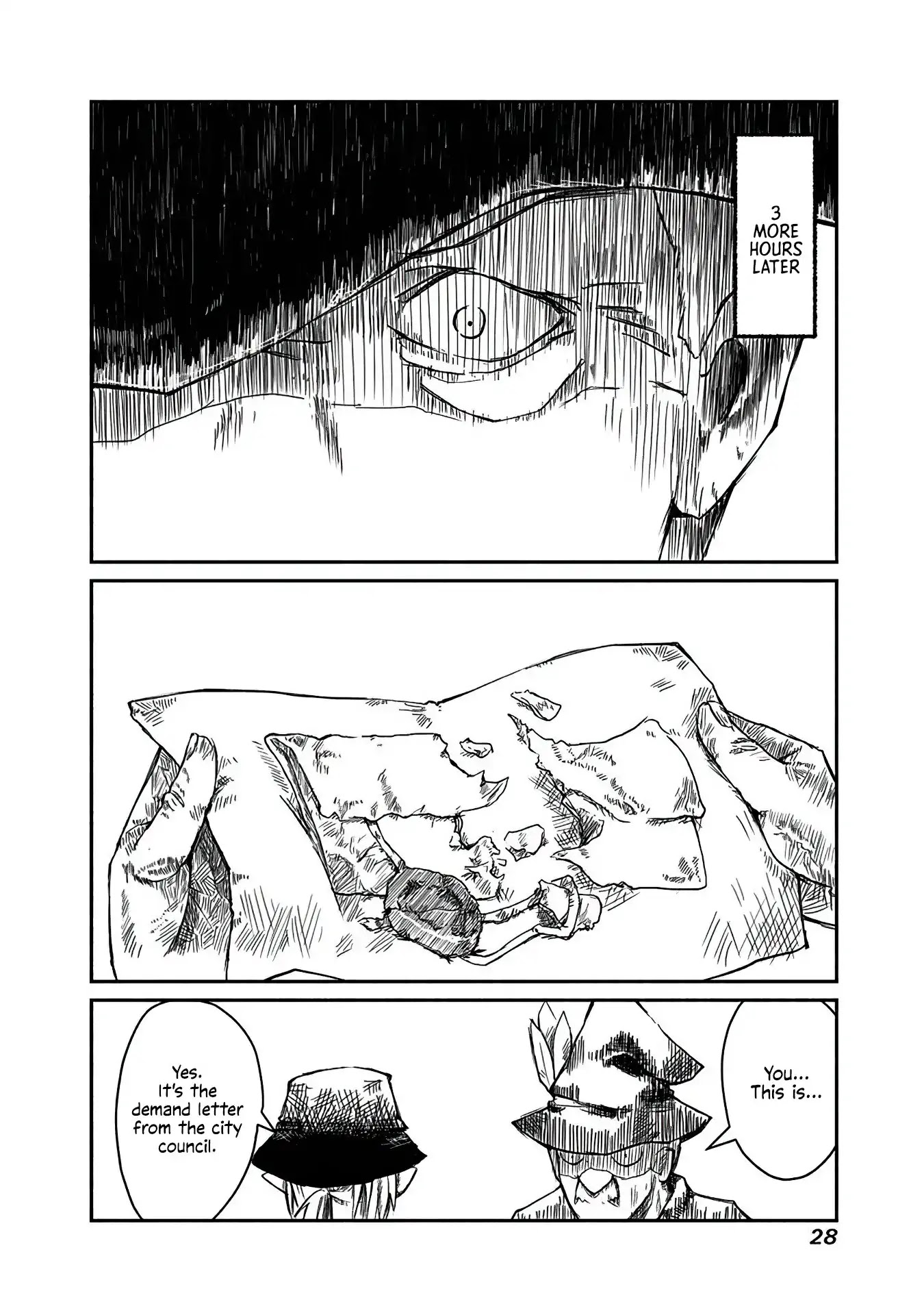 The Dragon, the Hero, and the Courier Chapter 1 page 28 - Chapter 1: The Elf, the Wizard, and the Demand Letter