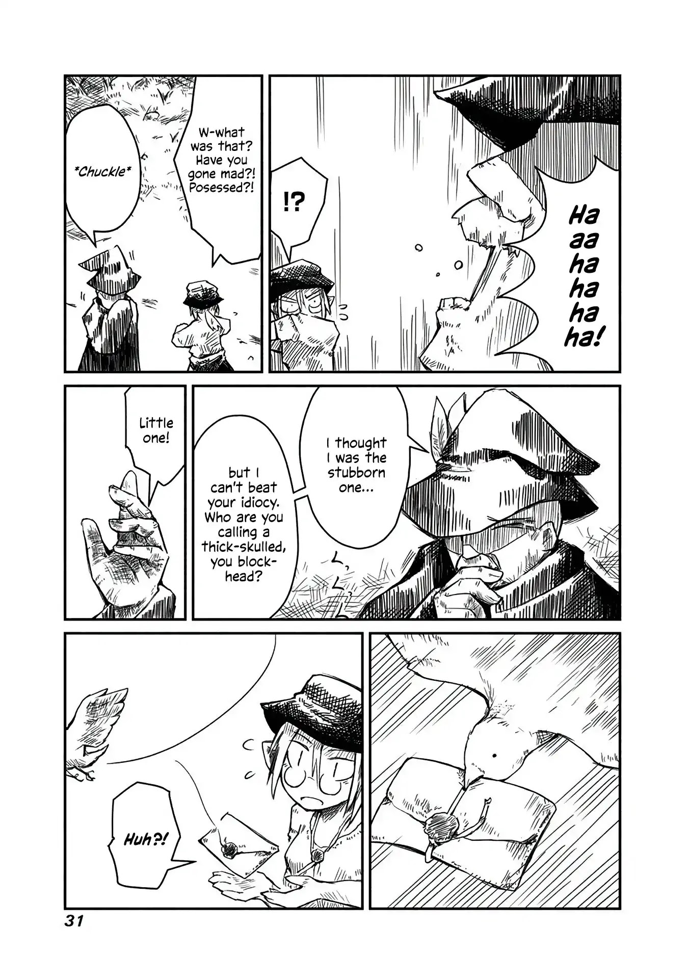 The Dragon, the Hero, and the Courier Chapter 1 page 31 - Chapter 1: The Elf, the Wizard, and the Demand Letter