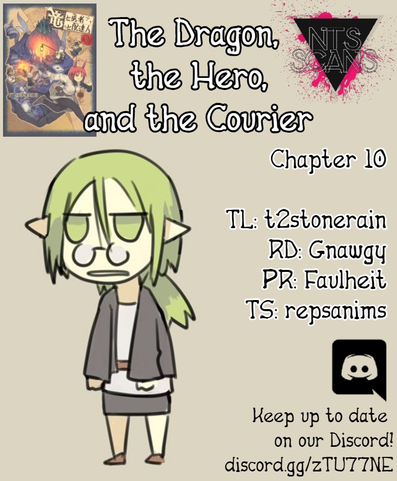 The Dragon, the Hero, and the Courier Chapter 10 page 1 - Chapter 10: The New Year, the Hero, and the Courier
