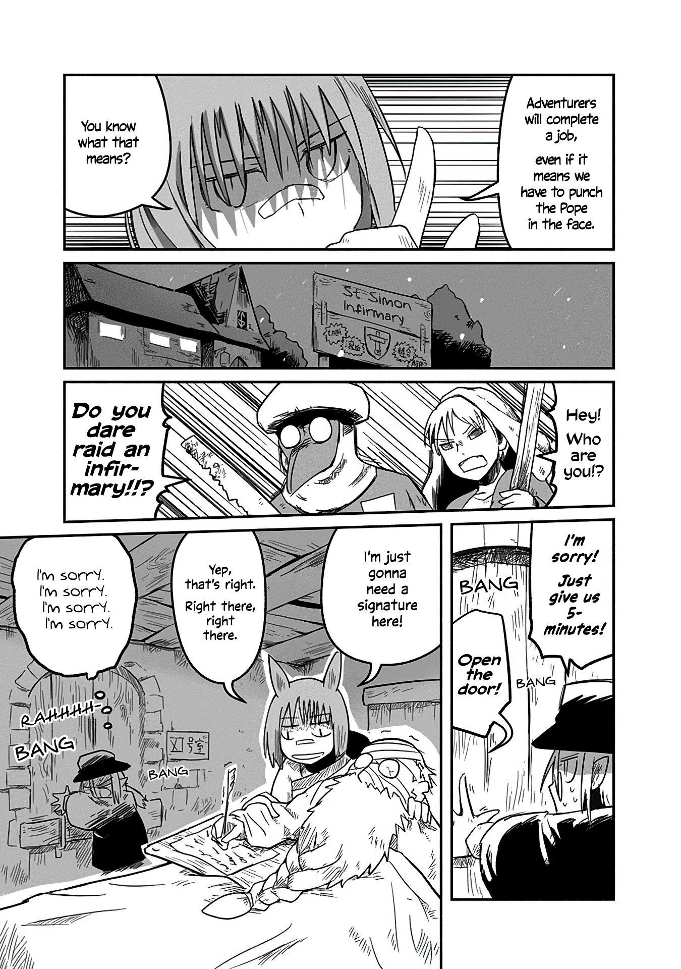 The Dragon, the Hero, and the Courier Chapter 10 page 12 - Chapter 10: The New Year, the Hero, and the Courier