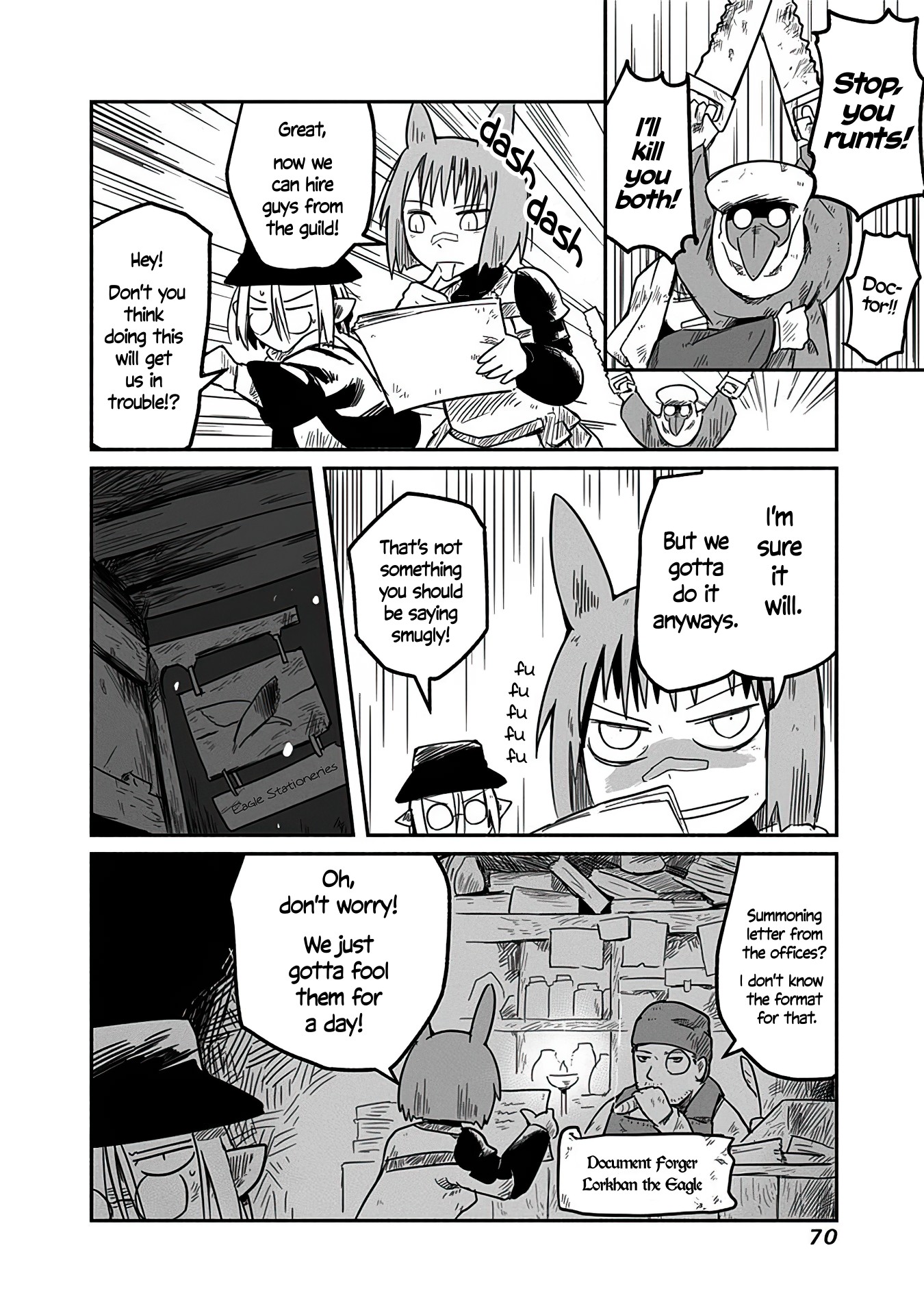 The Dragon, the Hero, and the Courier Chapter 10 page 13 - Chapter 10: The New Year, the Hero, and the Courier