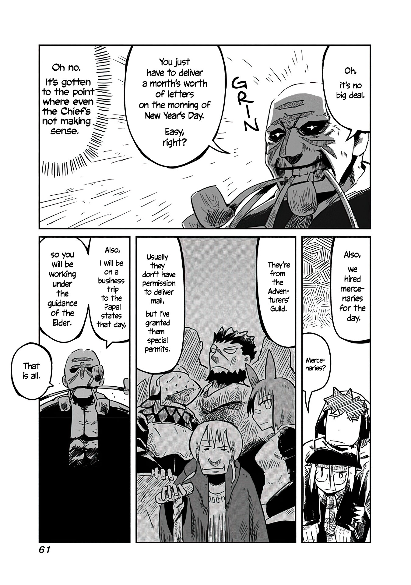 The Dragon, the Hero, and the Courier Chapter 10 page 4 - Chapter 10: The New Year, the Hero, and the Courier