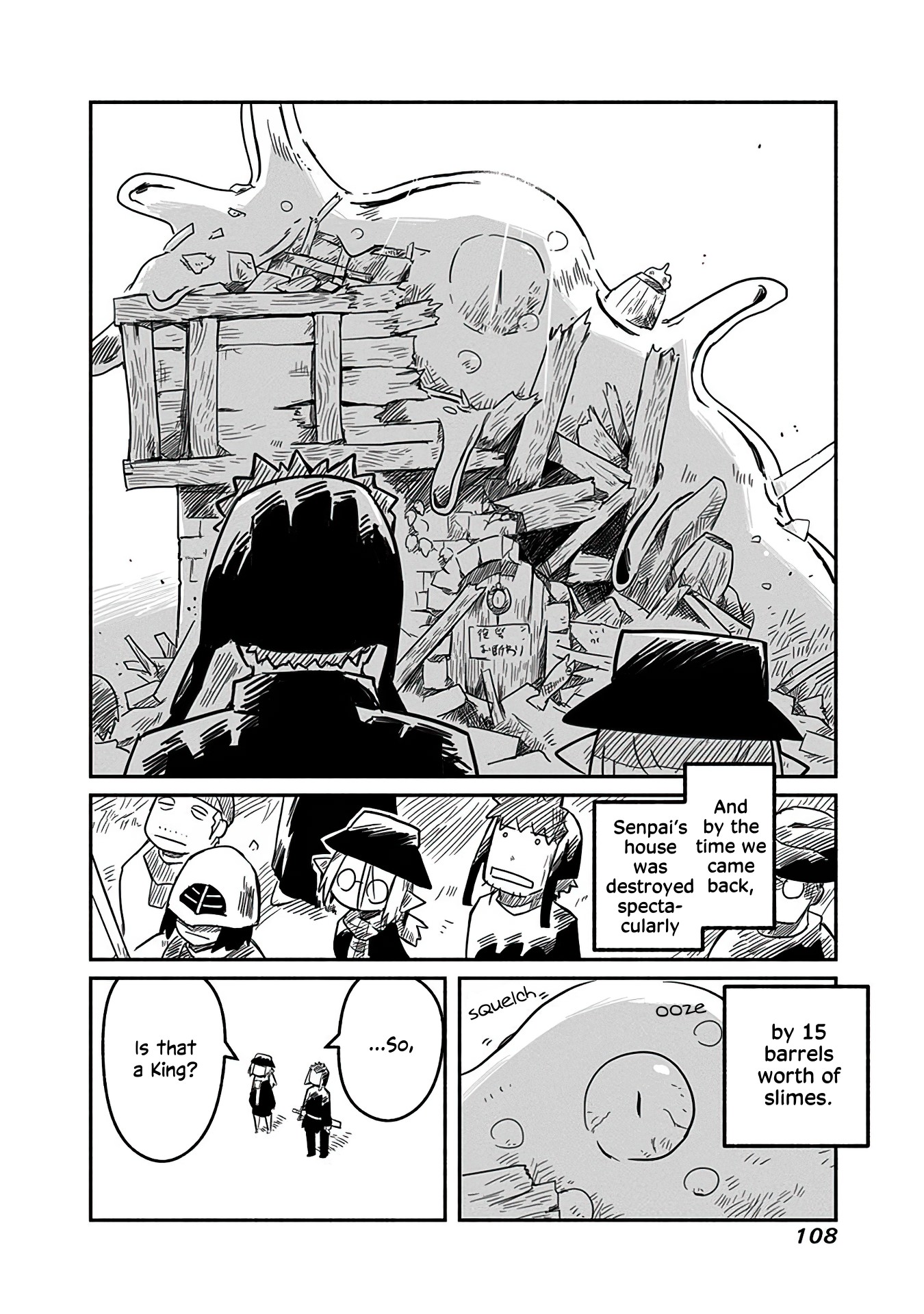 The Dragon, the Hero, and the Courier Chapter 11 page 19 - Chapter 11: Yoshida, the Slime, and the Home Visit