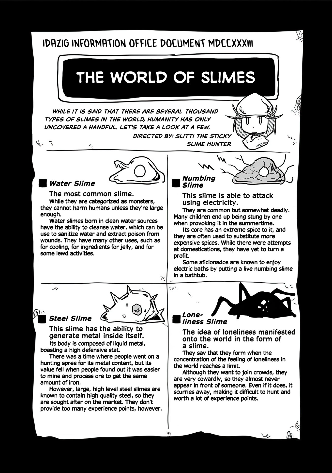 The Dragon, the Hero, and the Courier Chapter 11 page 21 - Chapter 11: Yoshida, the Slime, and the Home Visit