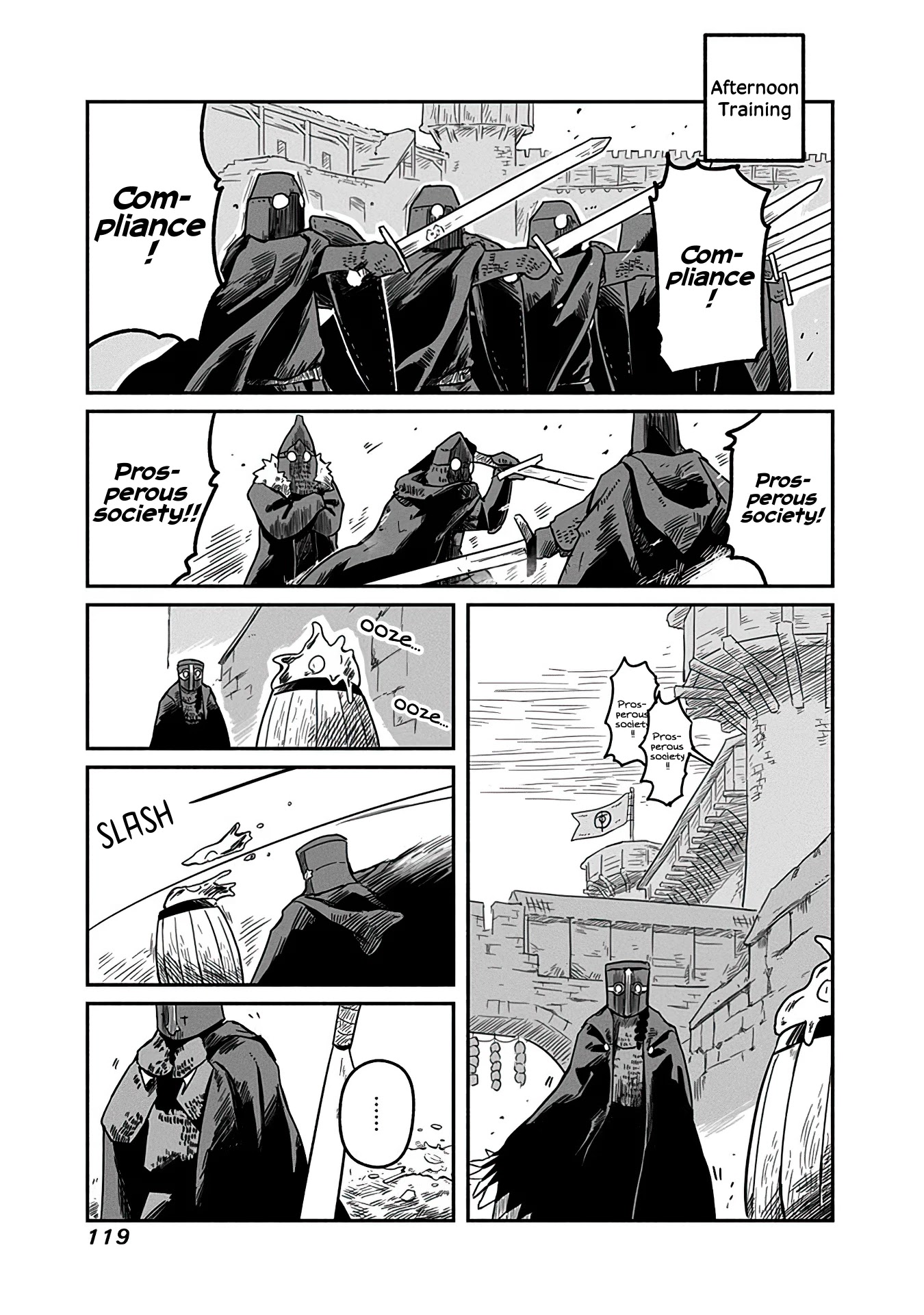 The Dragon, the Hero, and the Courier Chapter 12 page 10 - Chapter 12: The Sword, the Armor, and the Prosperous Society