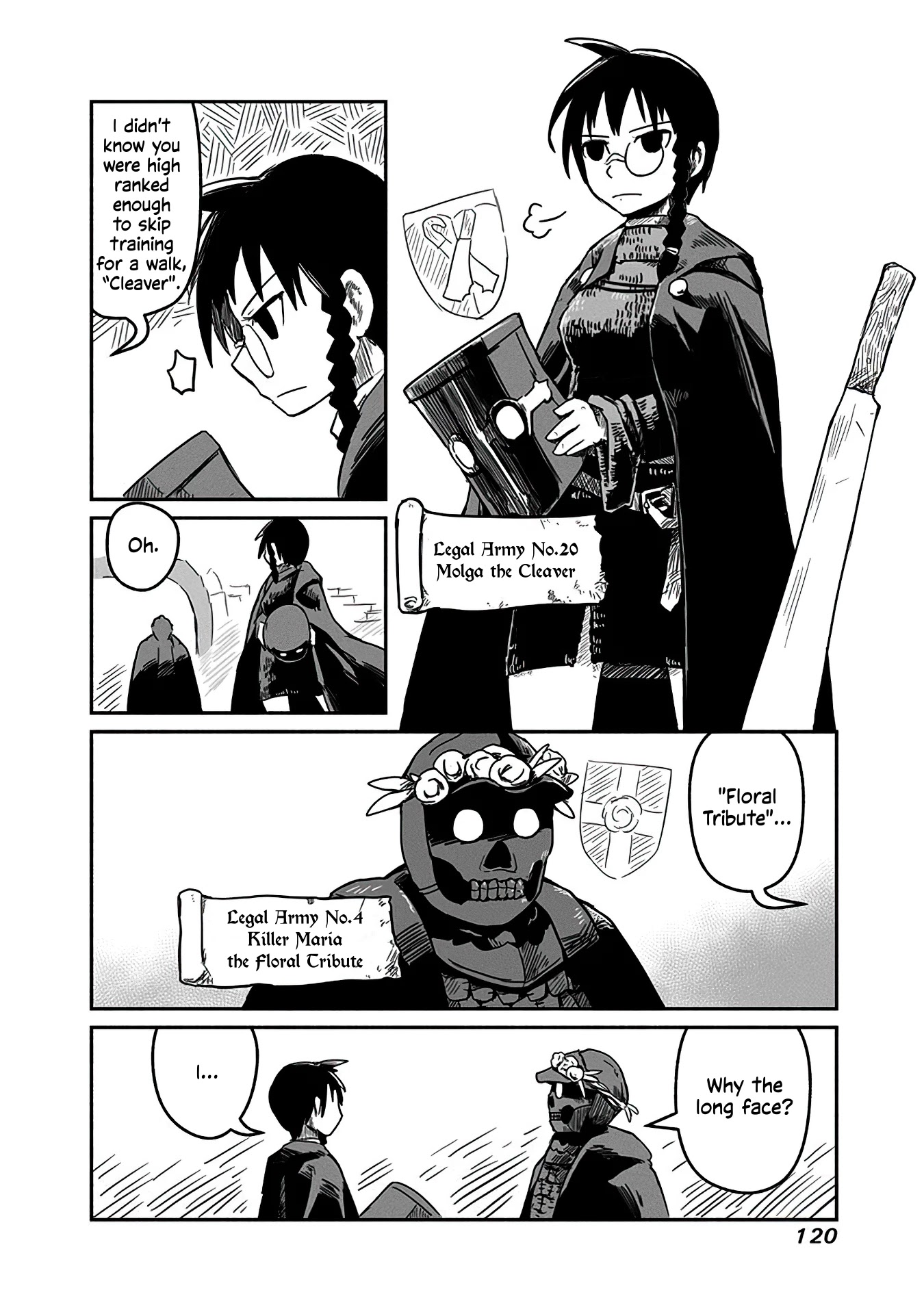 The Dragon, the Hero, and the Courier Chapter 12 page 11 - Chapter 12: The Sword, the Armor, and the Prosperous Society