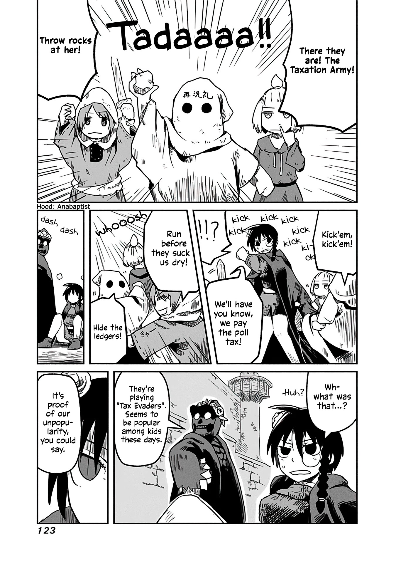 The Dragon, the Hero, and the Courier Chapter 12 page 14 - Chapter 12: The Sword, the Armor, and the Prosperous Society