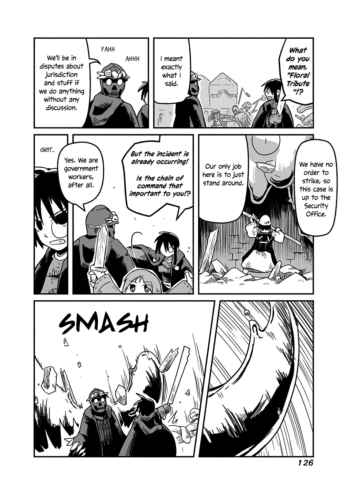 The Dragon, the Hero, and the Courier Chapter 12 page 17 - Chapter 12: The Sword, the Armor, and the Prosperous Society