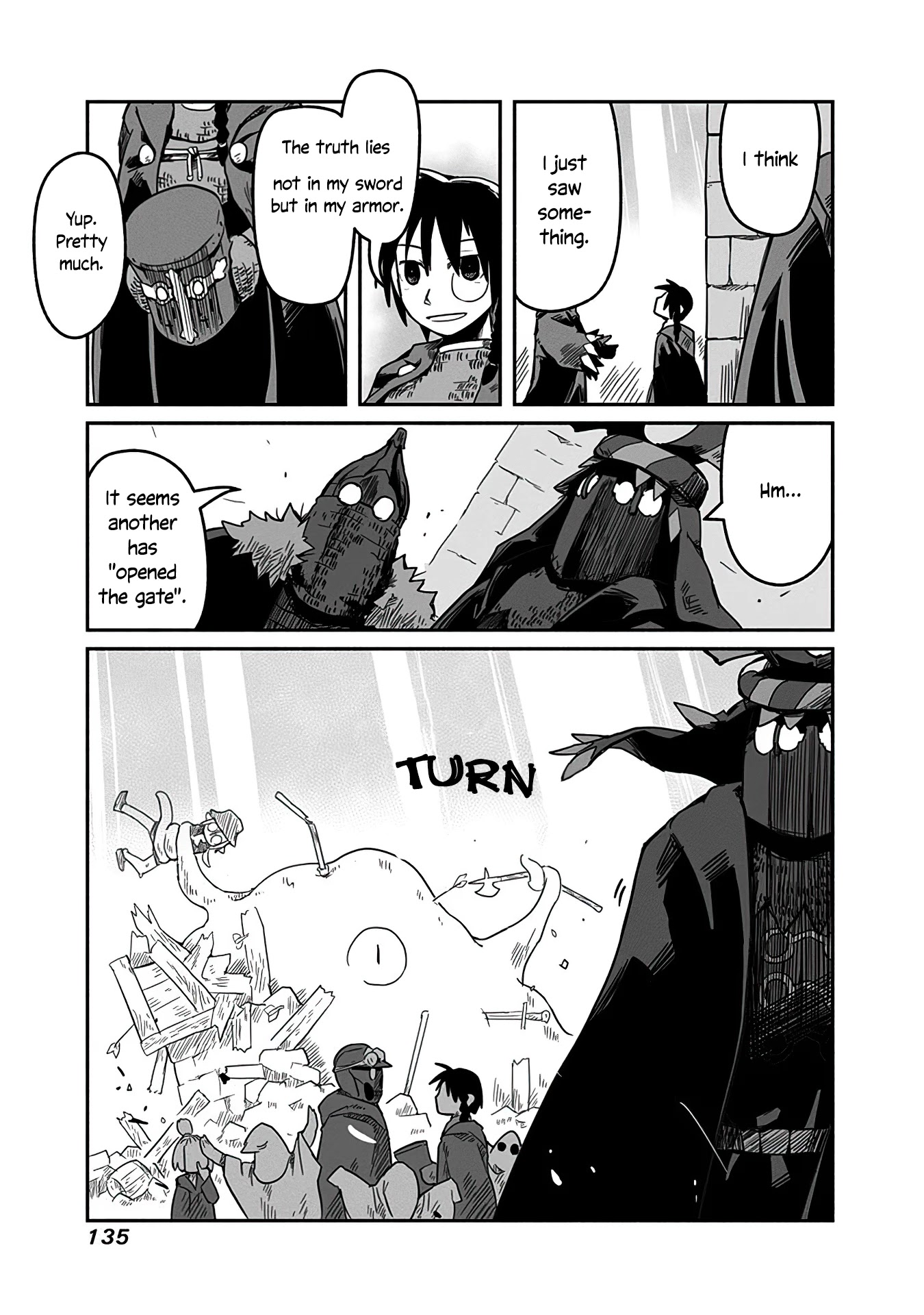 The Dragon, the Hero, and the Courier Chapter 12 page 26 - Chapter 12: The Sword, the Armor, and the Prosperous Society