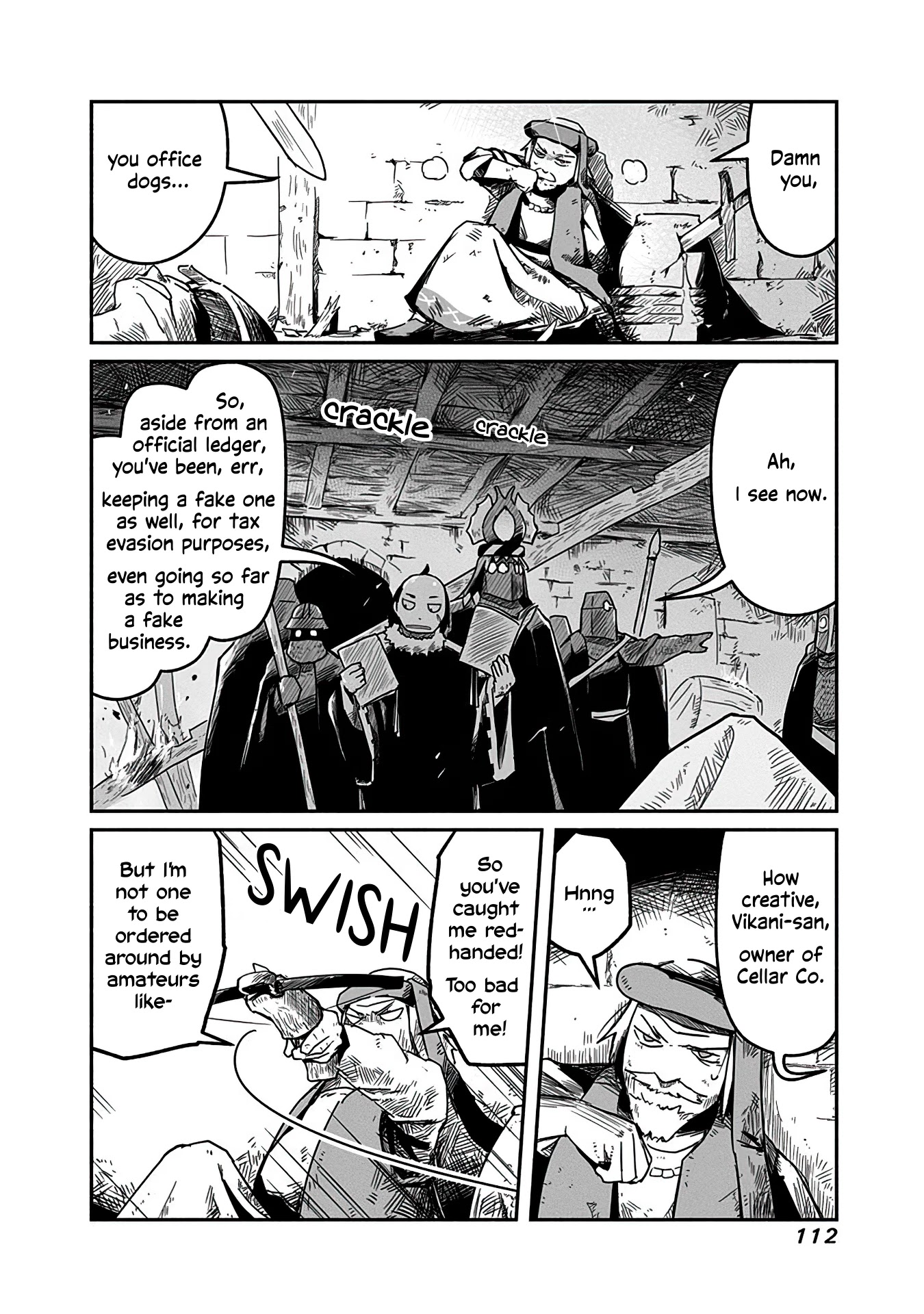 The Dragon, the Hero, and the Courier Chapter 12 page 3 - Chapter 12: The Sword, the Armor, and the Prosperous Society
