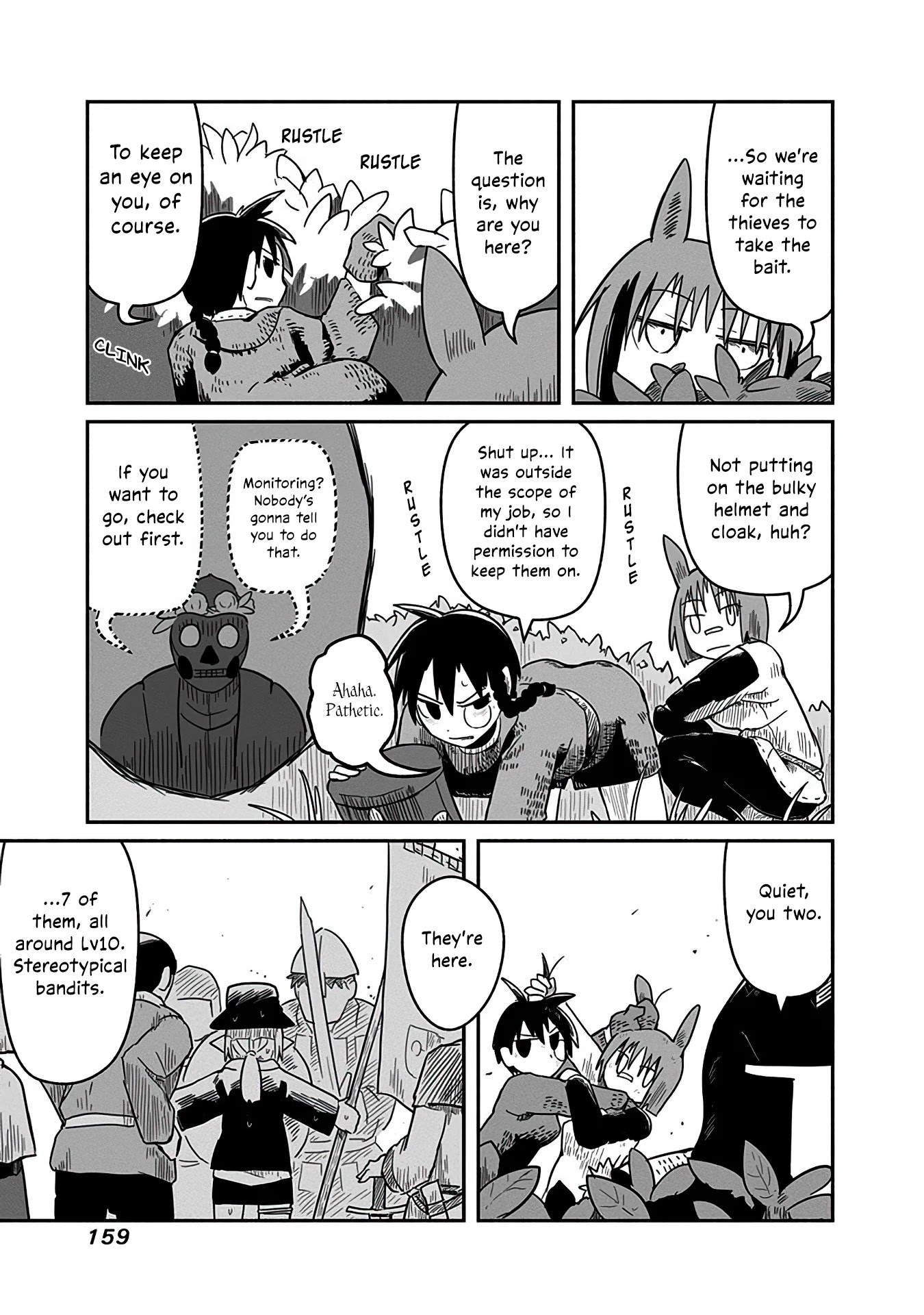 The Dragon, the Hero, and the Courier Chapter 13 page 20 - Chapter 13: The Bandit, the Tube, and the Courier