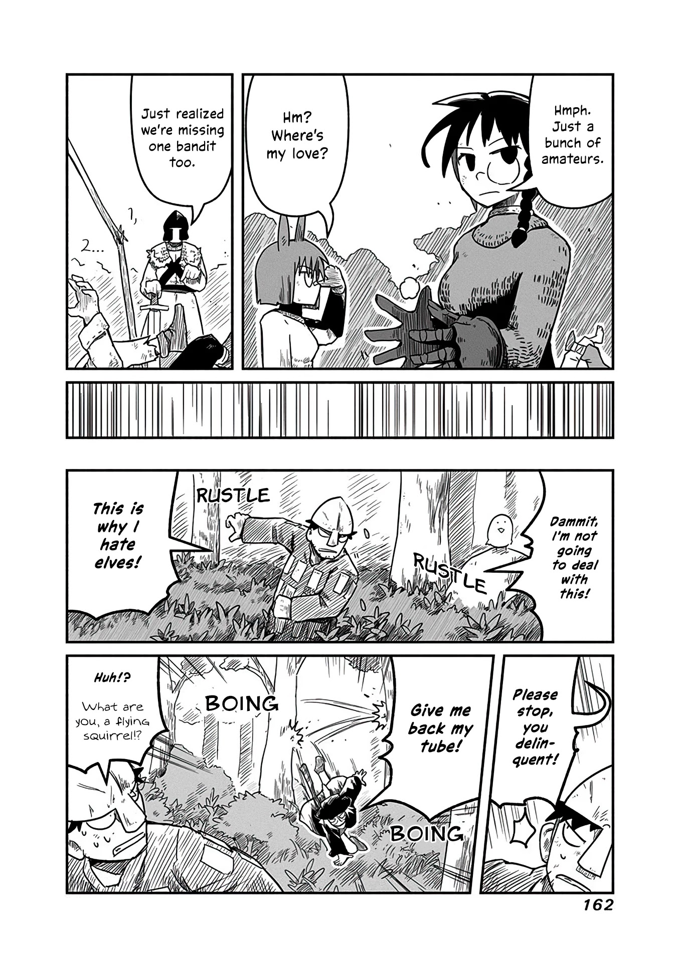 The Dragon, the Hero, and the Courier Chapter 13 page 23 - Chapter 13: The Bandit, the Tube, and the Courier