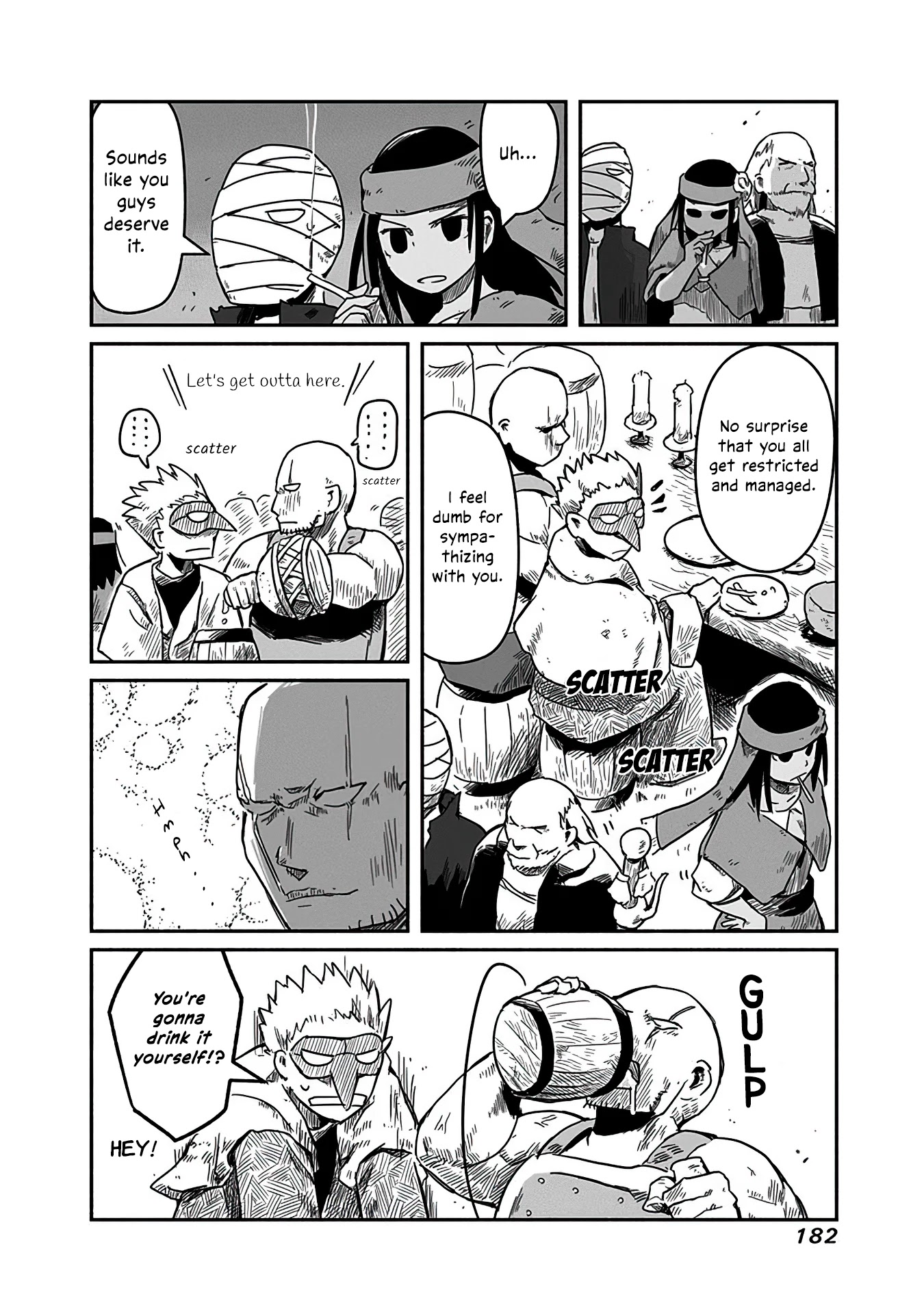 The Dragon, the Hero, and the Courier Chapter 14 page 13 - Chapter 14: Order, Chaos, and Reemployment