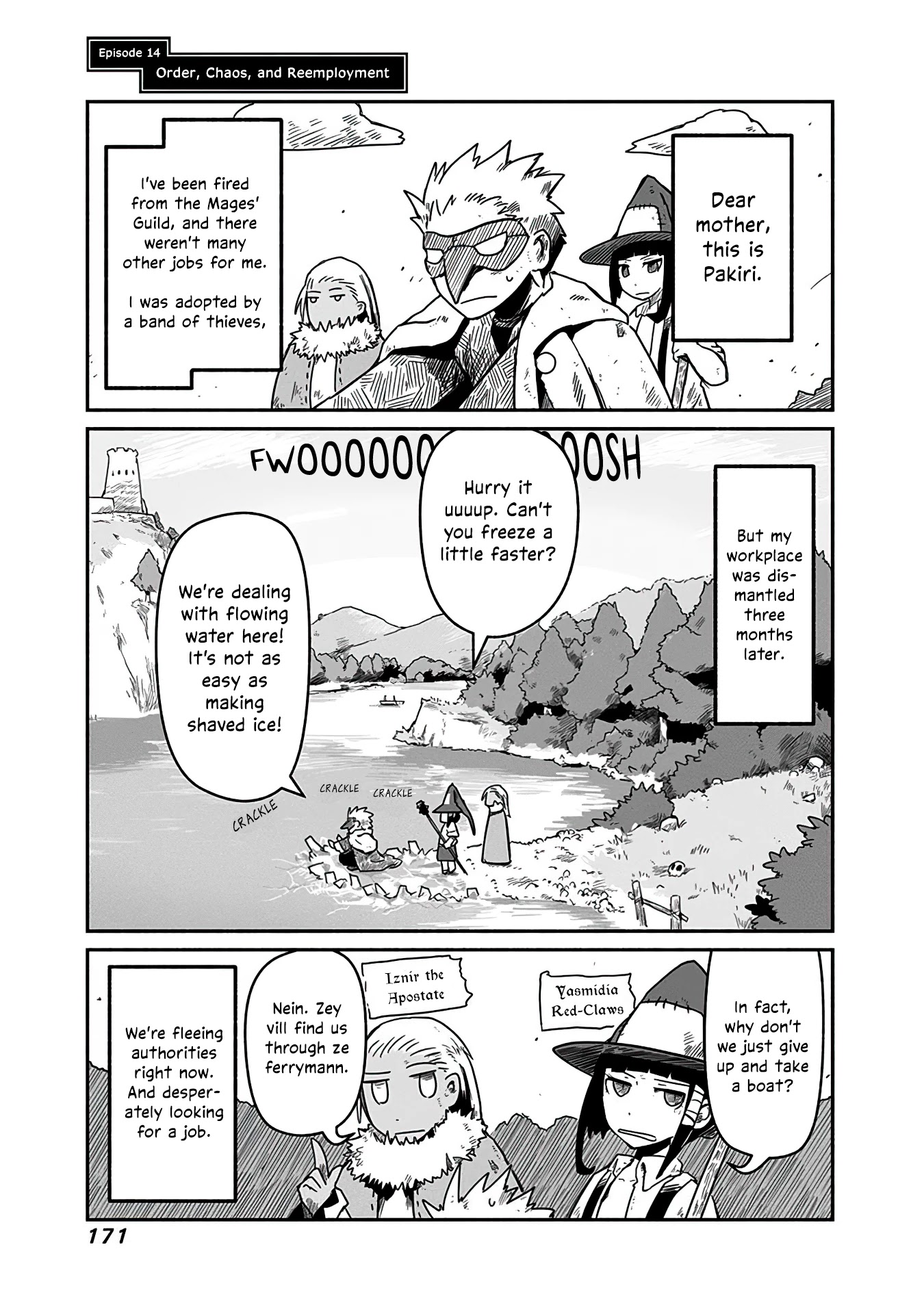 The Dragon, the Hero, and the Courier Chapter 14 page 2 - Chapter 14: Order, Chaos, and Reemployment