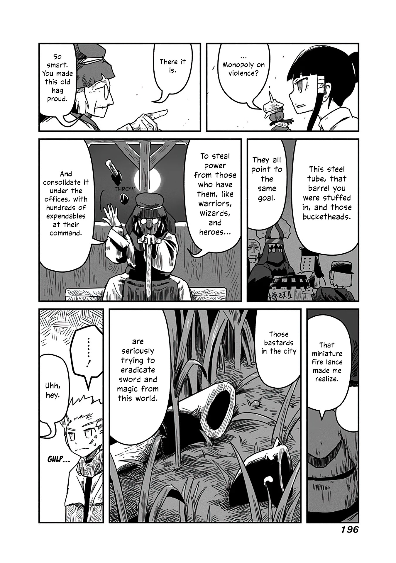 The Dragon, the Hero, and the Courier Chapter 14 page 27 - Chapter 14: Order, Chaos, and Reemployment