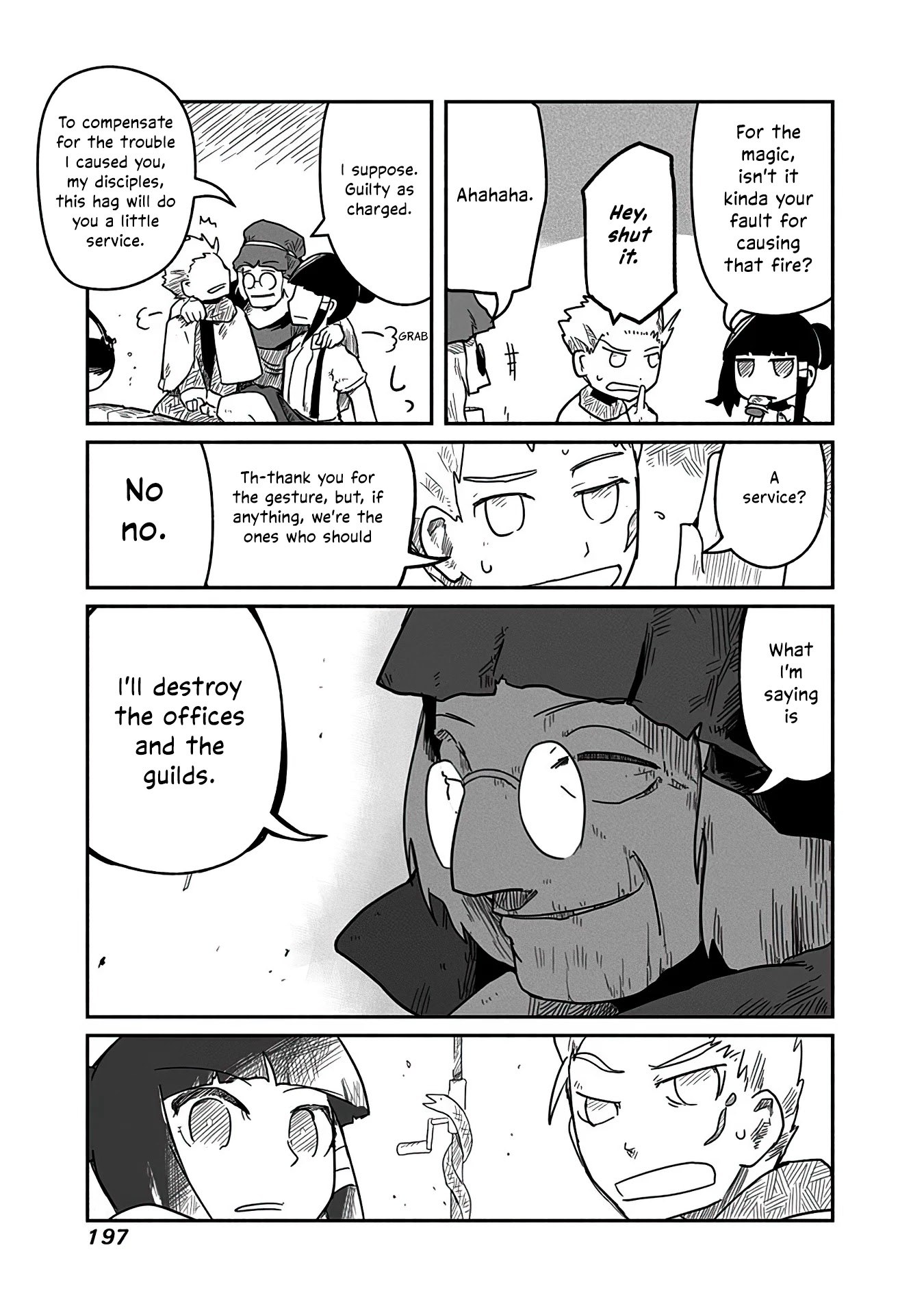 The Dragon, the Hero, and the Courier Chapter 14 page 28 - Chapter 14: Order, Chaos, and Reemployment