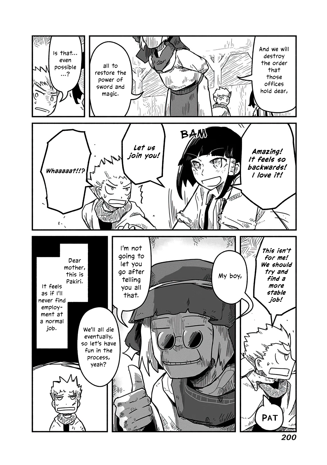 The Dragon, the Hero, and the Courier Chapter 14 page 31 - Chapter 14: Order, Chaos, and Reemployment