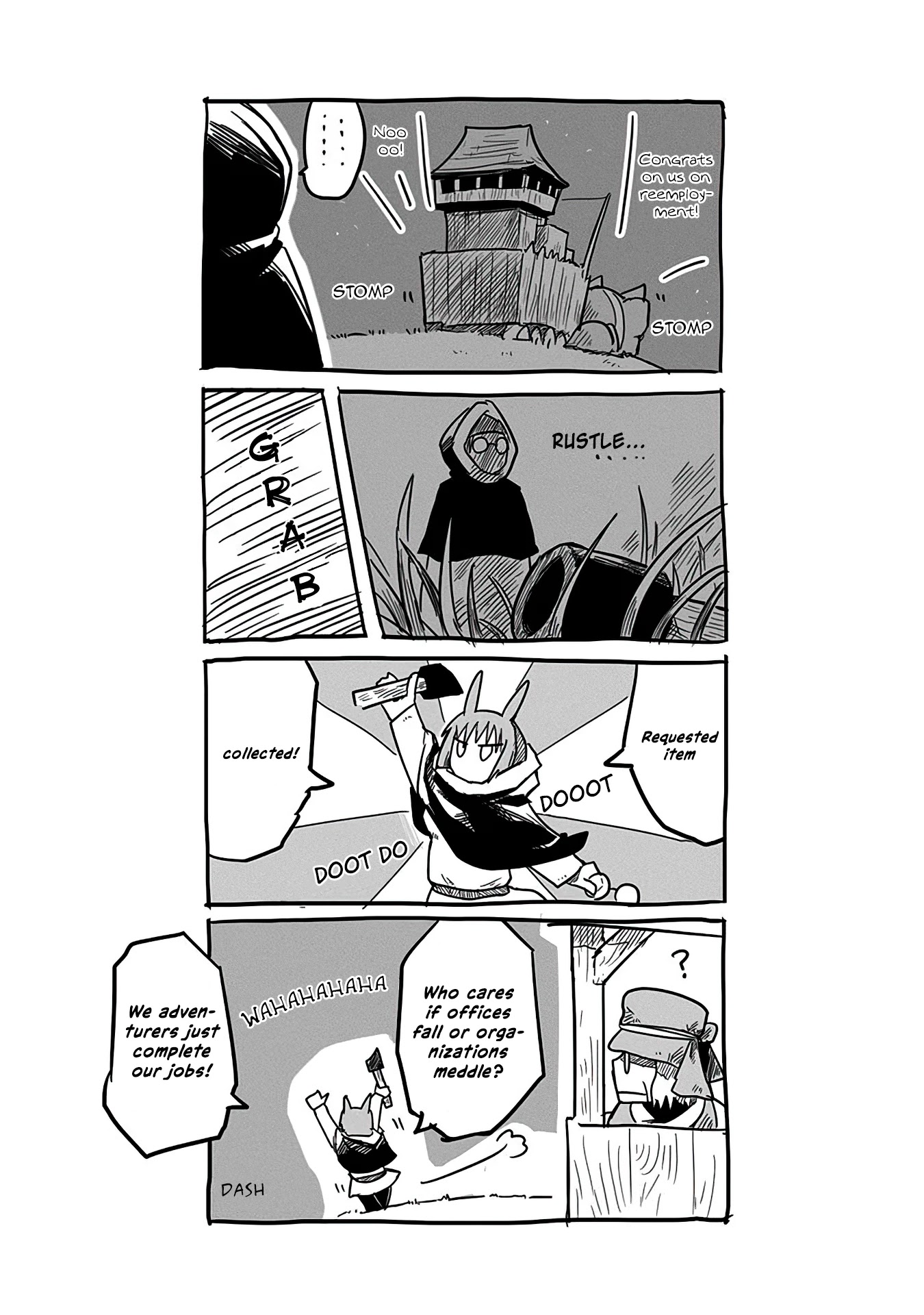 The Dragon, the Hero, and the Courier Chapter 14 page 33 - Chapter 14: Order, Chaos, and Reemployment