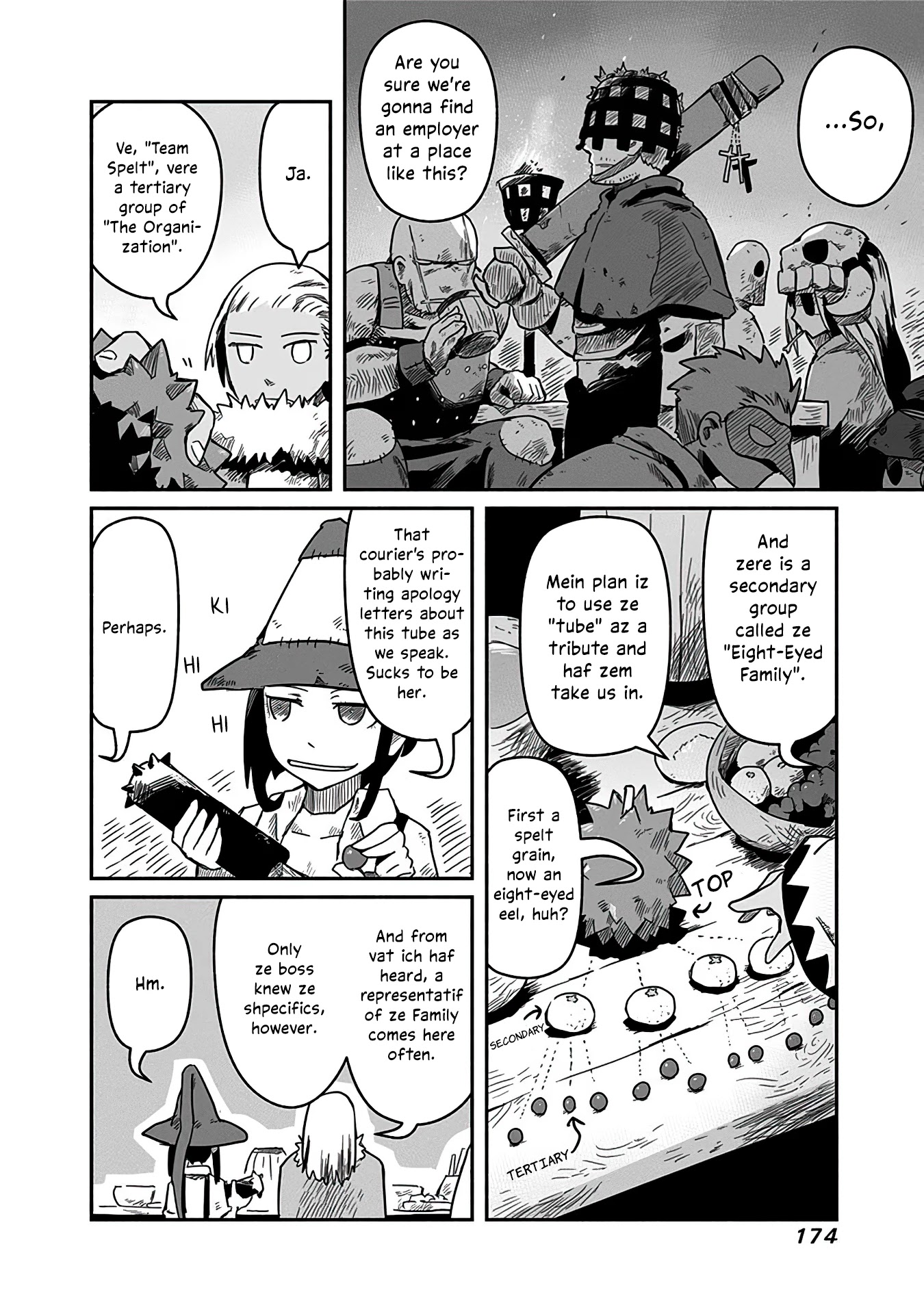 The Dragon, the Hero, and the Courier Chapter 14 page 5 - Chapter 14: Order, Chaos, and Reemployment
