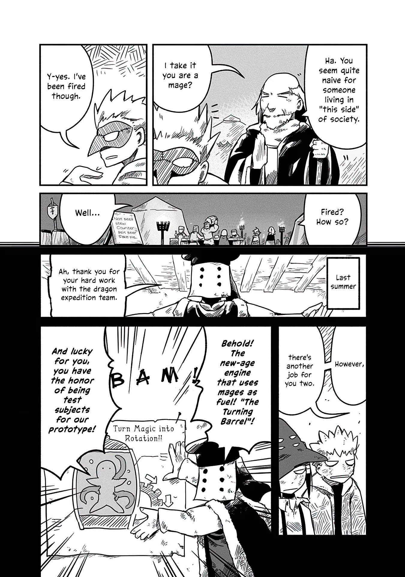The Dragon, the Hero, and the Courier Chapter 14 page 9 - Chapter 14: Order, Chaos, and Reemployment