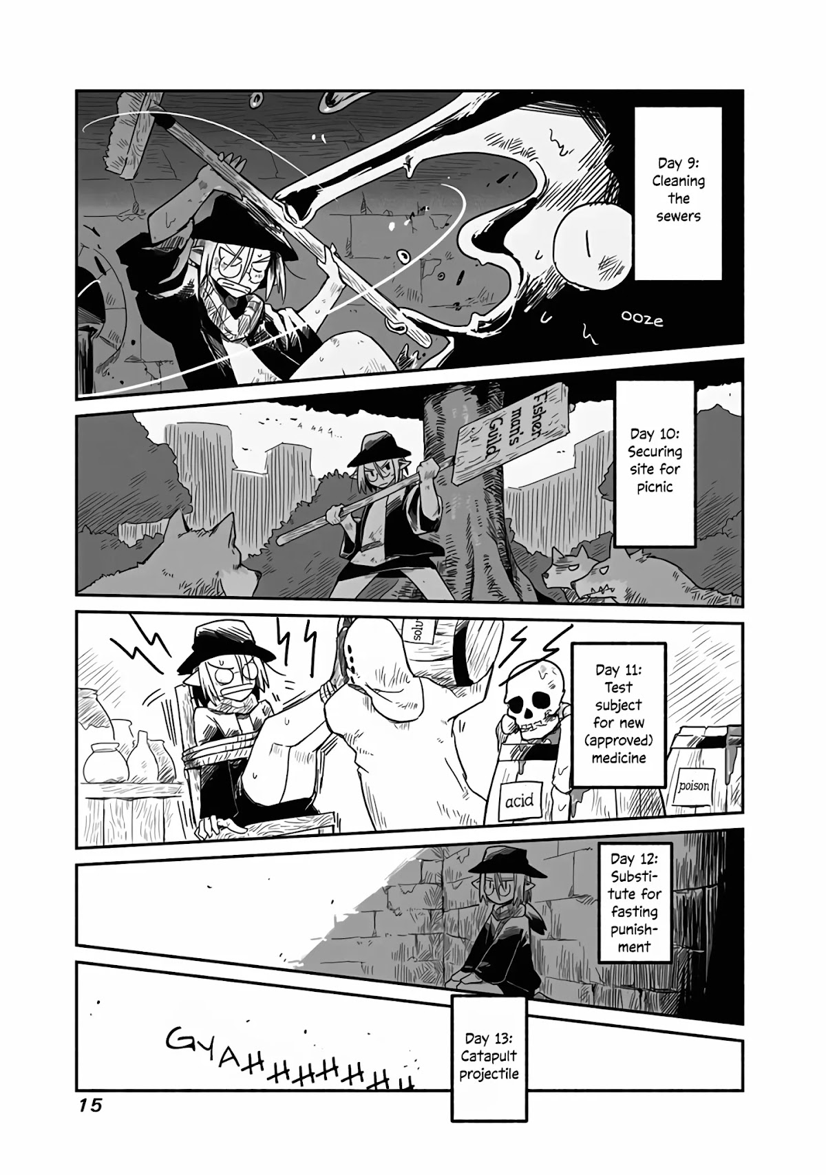 The Dragon, the Hero, and the Courier Chapter 15 page 15 - Chapter 15: The Tube, the Second Job, and the Adventurer