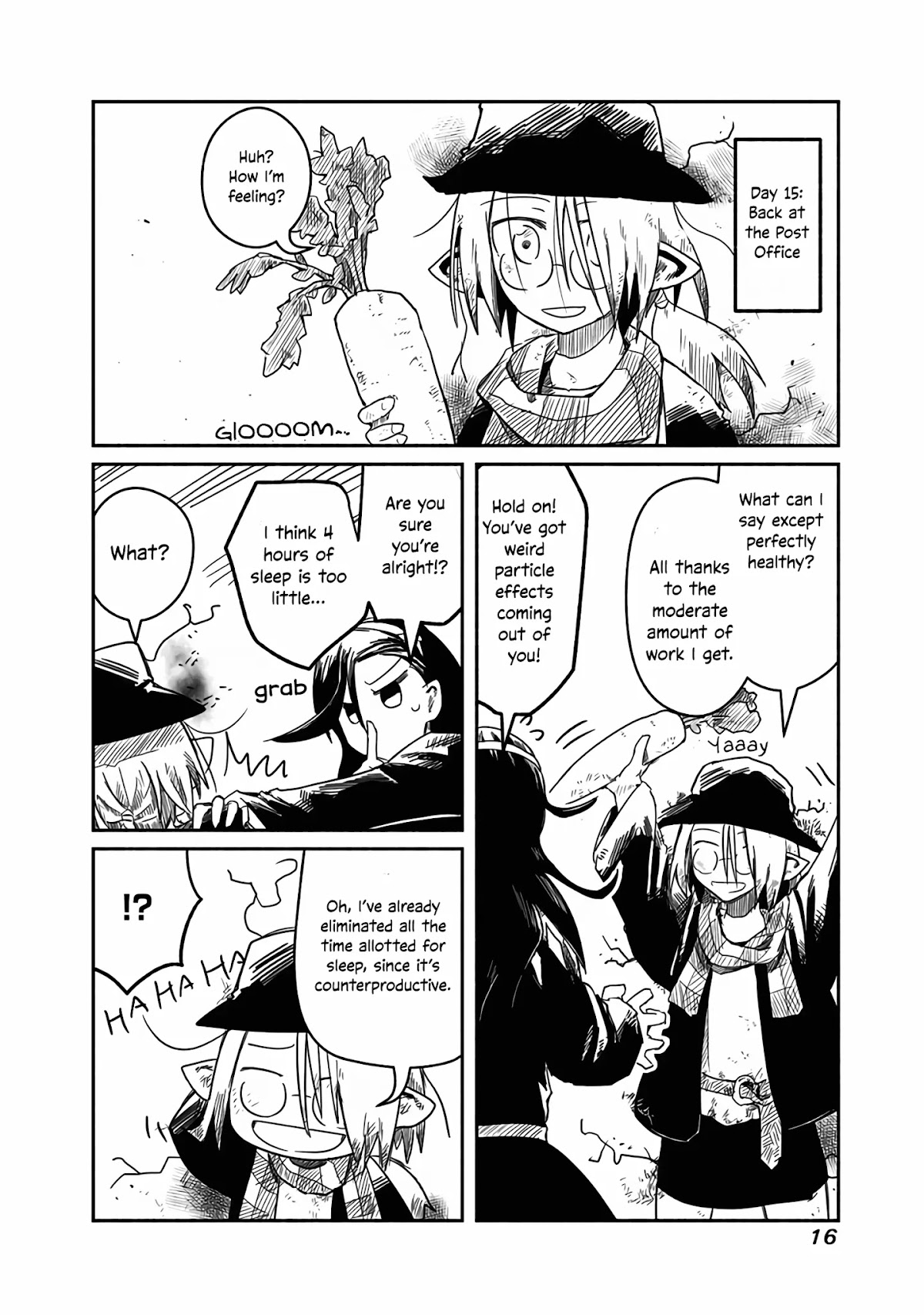 The Dragon, the Hero, and the Courier Chapter 15 page 16 - Chapter 15: The Tube, the Second Job, and the Adventurer