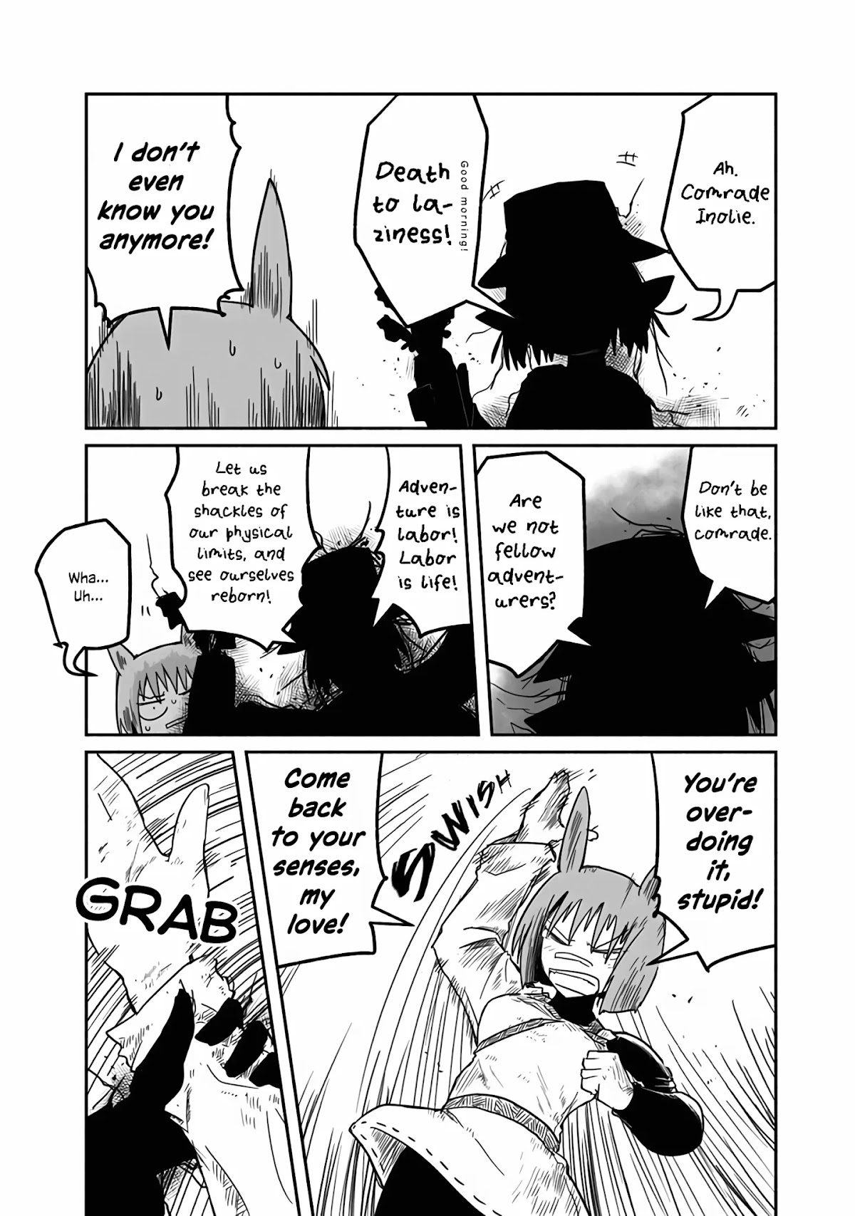 The Dragon, the Hero, and the Courier Chapter 15 page 22 - Chapter 15: The Tube, the Second Job, and the Adventurer