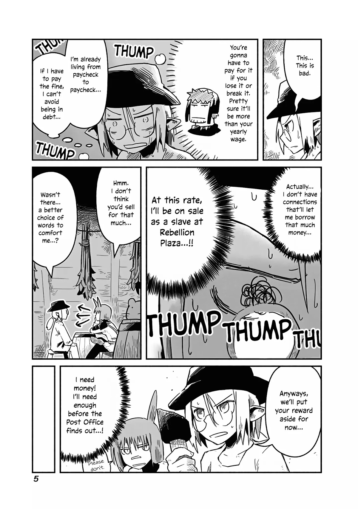 The Dragon, the Hero, and the Courier Chapter 15 page 5 - Chapter 15: The Tube, the Second Job, and the Adventurer