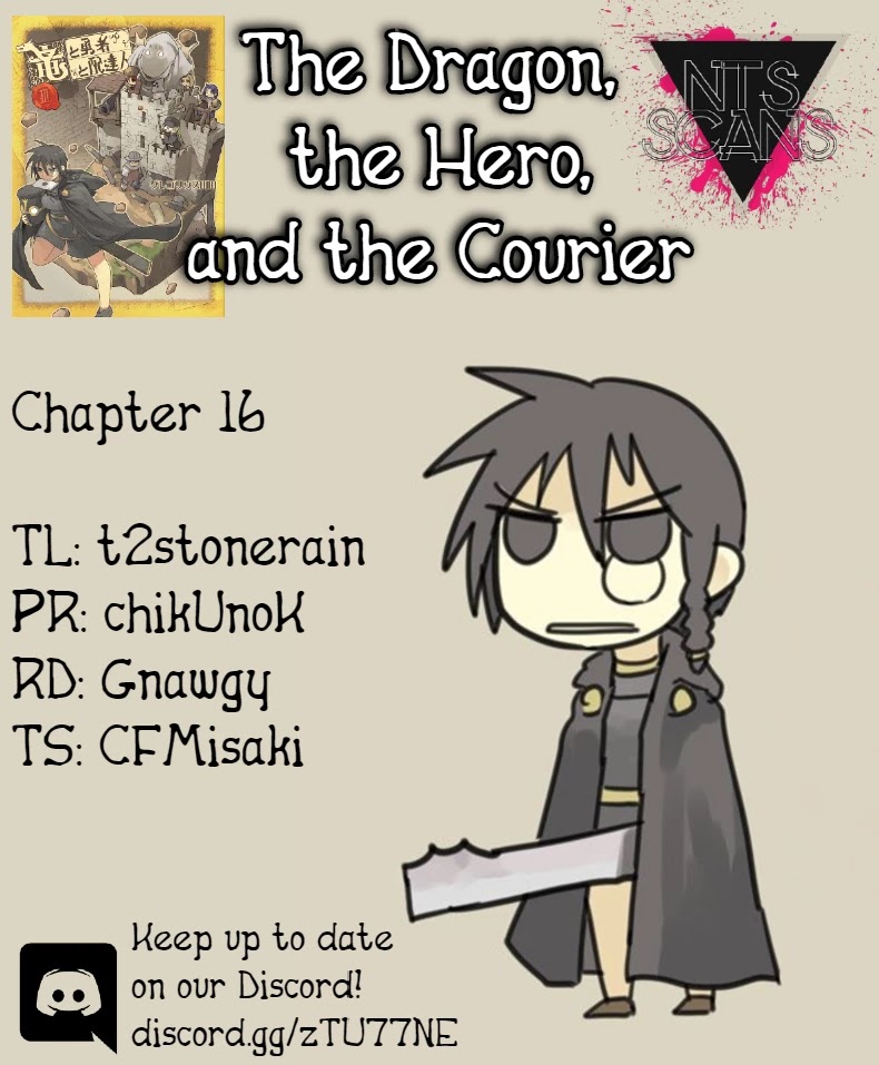 The Dragon, the Hero, and the Courier Chapter 16 page 1 - Chapter 16: You, I, and the Surcoat