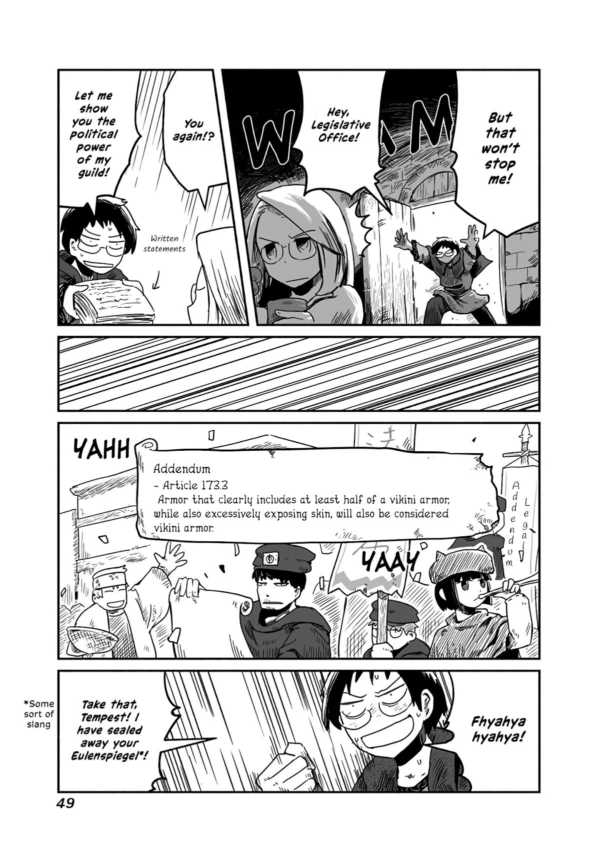 The Dragon, the Hero, and the Courier Chapter 16 page 14 - Chapter 16: You, I, and the Surcoat