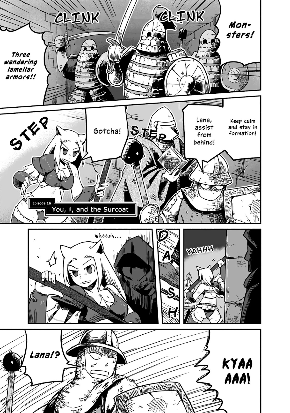 The Dragon, the Hero, and the Courier Chapter 16 page 2 - Chapter 16: You, I, and the Surcoat