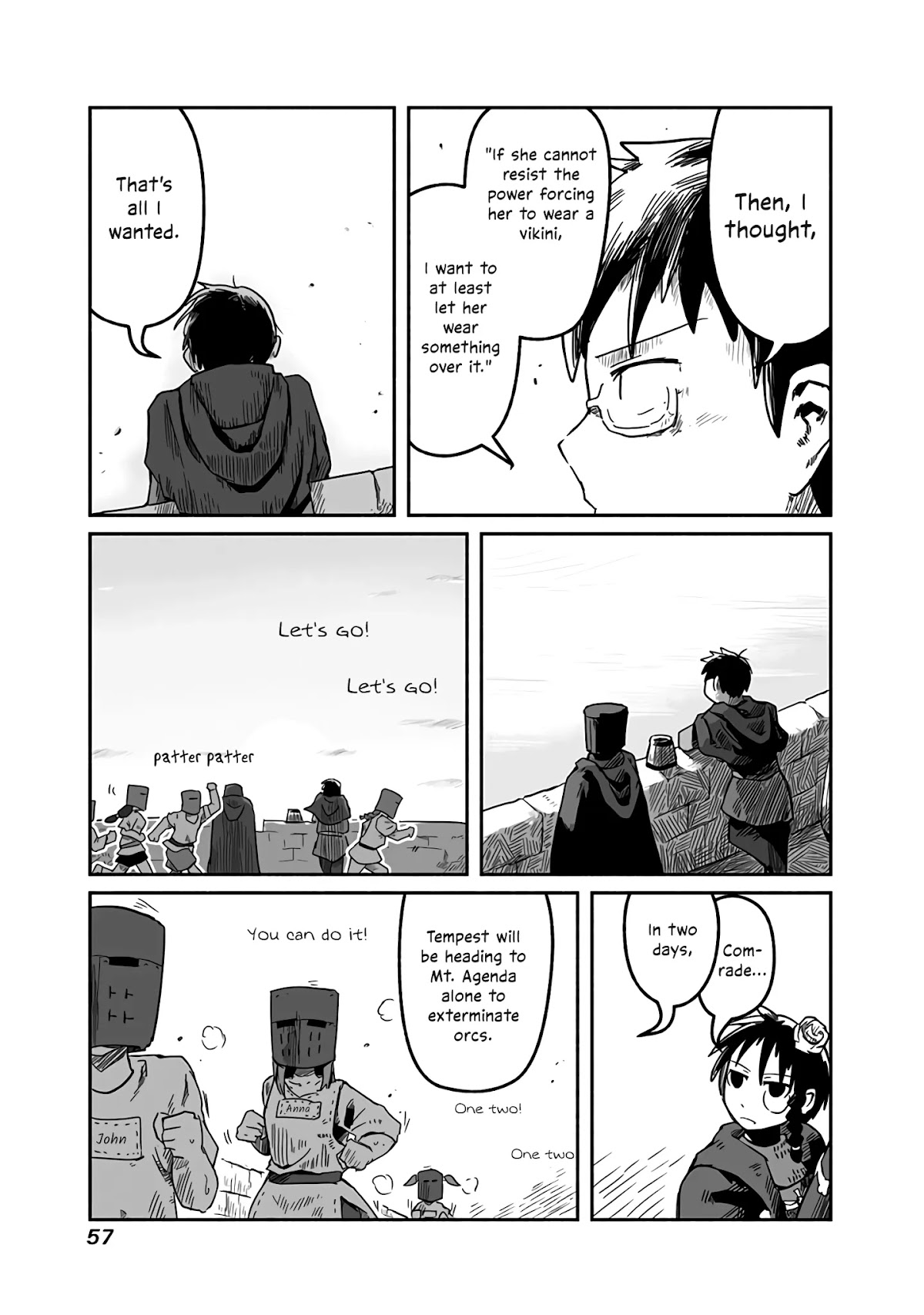 The Dragon, the Hero, and the Courier Chapter 16 page 22 - Chapter 16: You, I, and the Surcoat