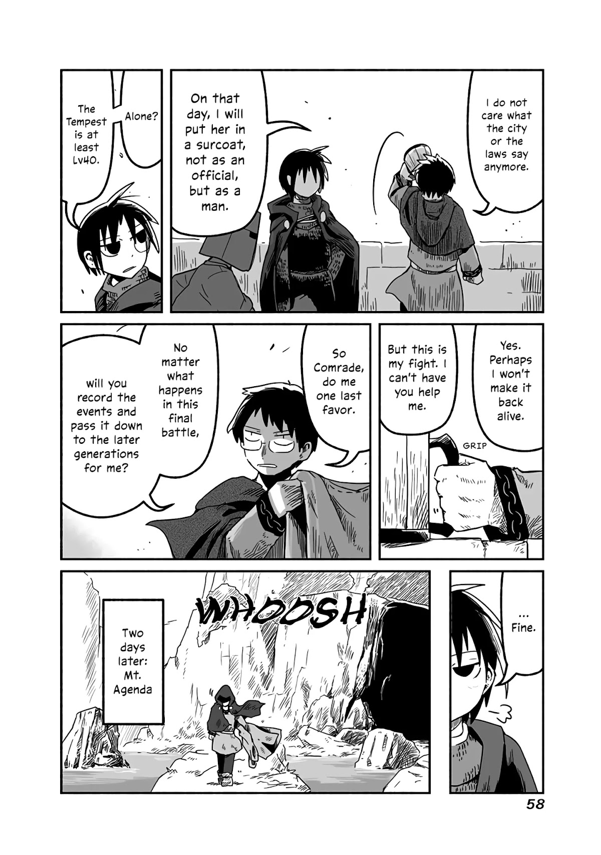 The Dragon, the Hero, and the Courier Chapter 16 page 23 - Chapter 16: You, I, and the Surcoat