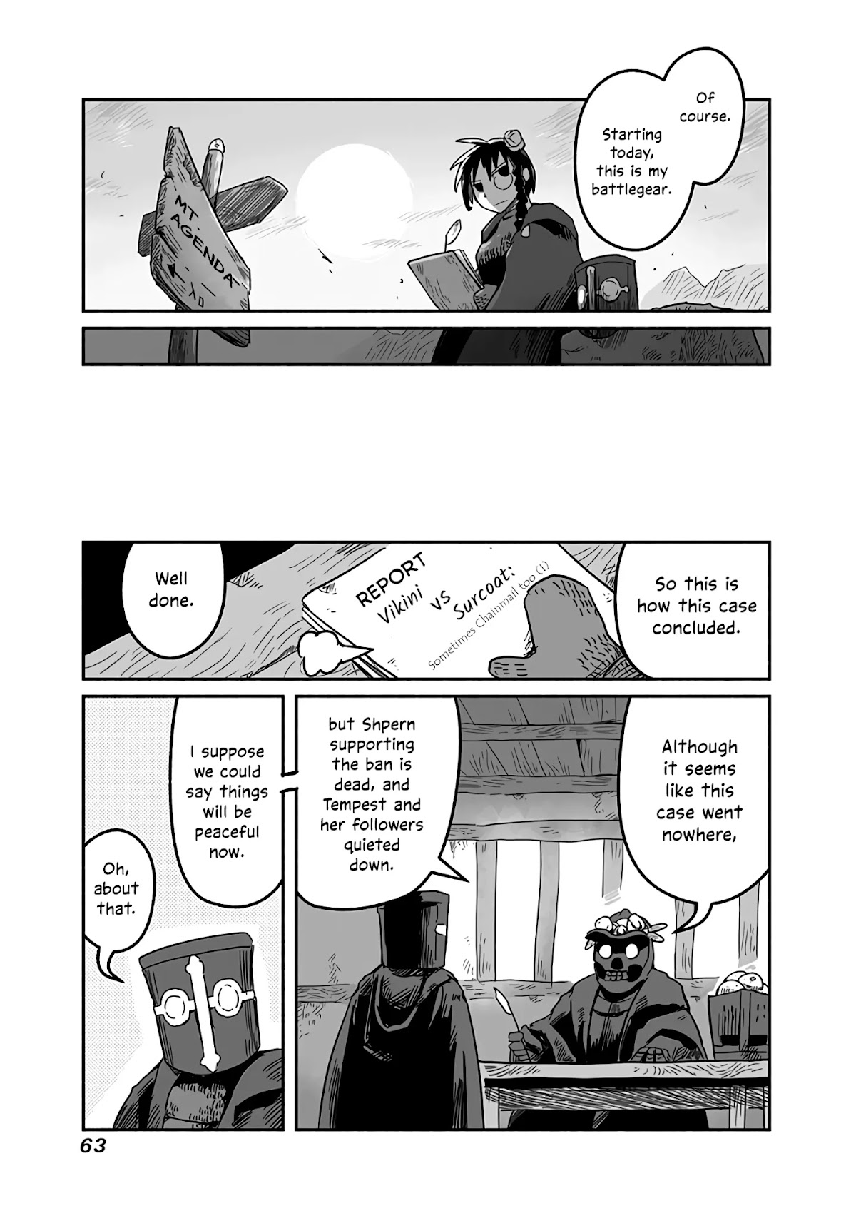 The Dragon, the Hero, and the Courier Chapter 16 page 28 - Chapter 16: You, I, and the Surcoat