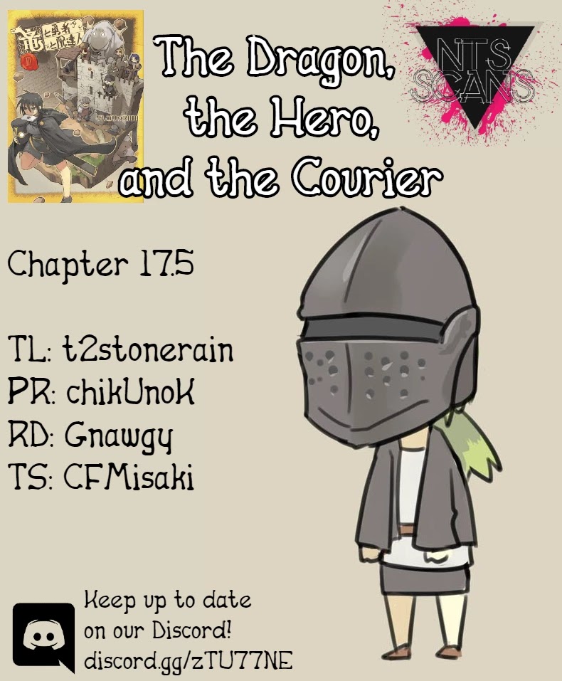 The Dragon, the Hero, and the Courier Chapter 17.5 page 1 - Chapter 17.5: Bonus Episode
