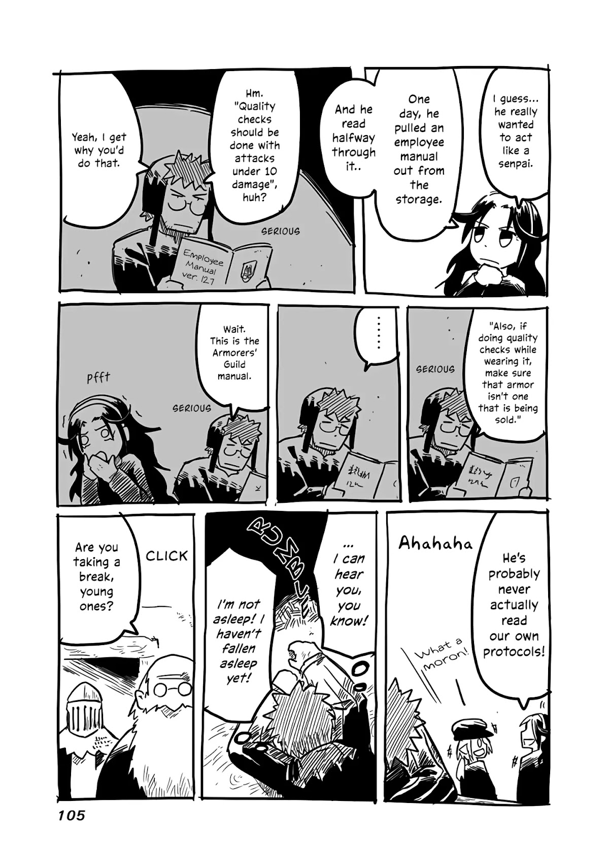 The Dragon, the Hero, and the Courier Chapter 17.5 page 5 - Chapter 17.5: Bonus Episode