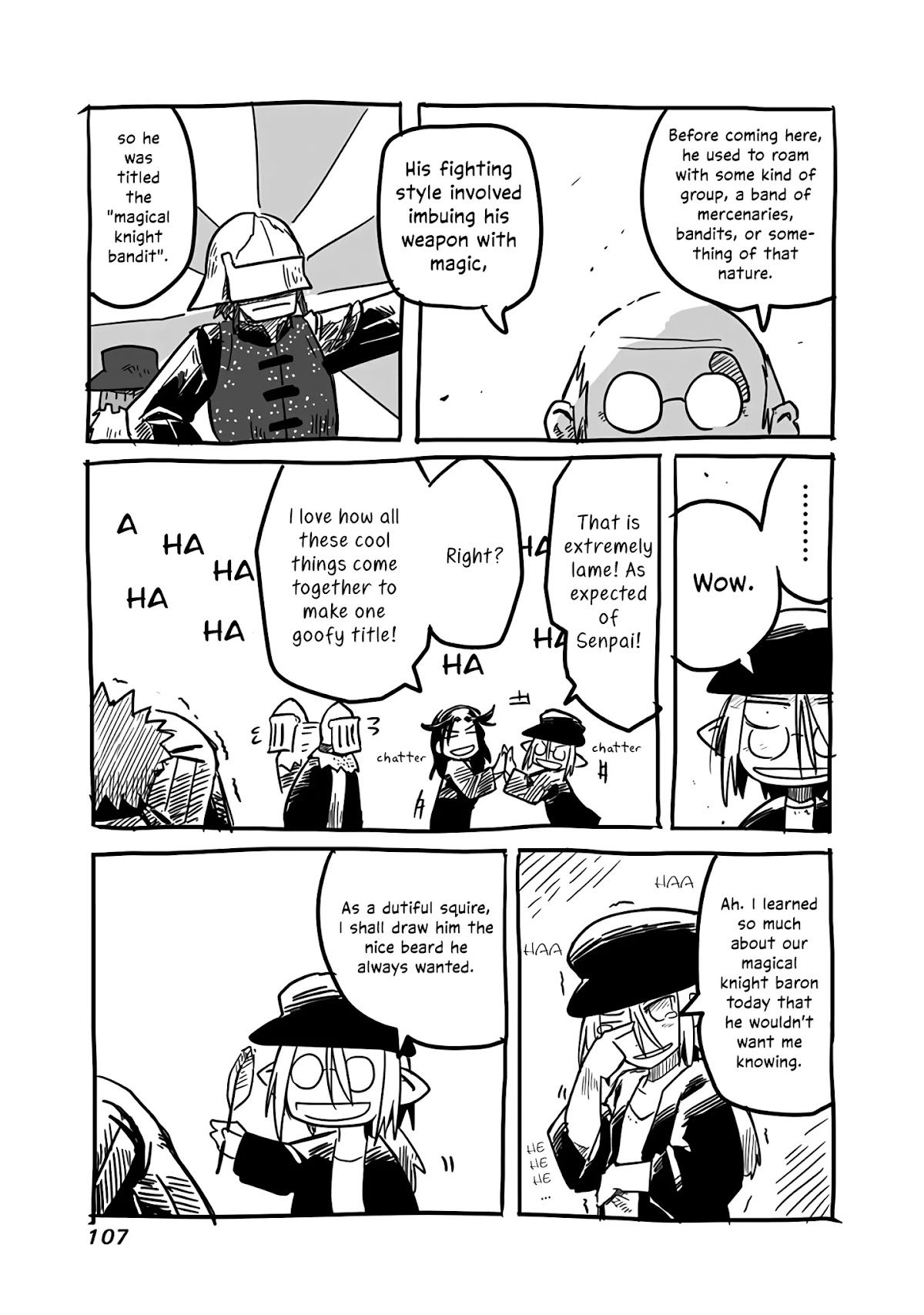 The Dragon, the Hero, and the Courier Chapter 17.5 page 7 - Chapter 17.5: Bonus Episode