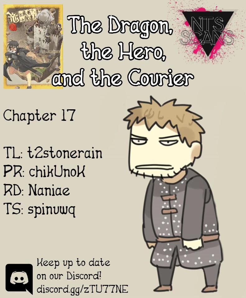 The Dragon, the Hero, and the Courier Chapter 17 page 1 - Chapter 17: The Knight, the Squire, and Self-Help