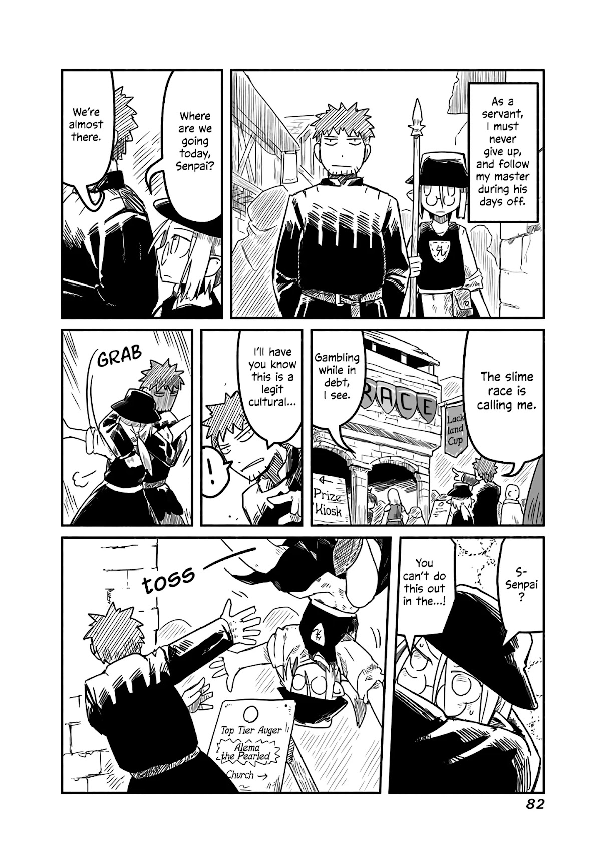 The Dragon, the Hero, and the Courier Chapter 17 page 17 - Chapter 17: The Knight, the Squire, and Self-Help