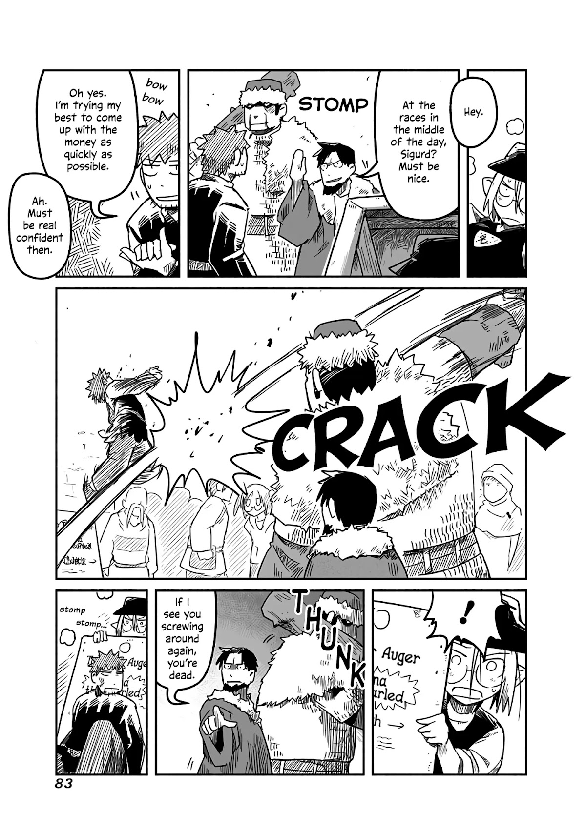 The Dragon, the Hero, and the Courier Chapter 17 page 18 - Chapter 17: The Knight, the Squire, and Self-Help