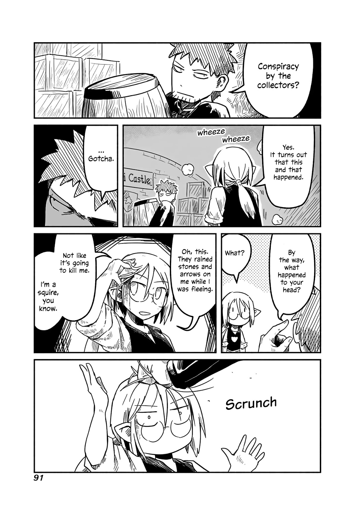 The Dragon, the Hero, and the Courier Chapter 17 page 26 - Chapter 17: The Knight, the Squire, and Self-Help