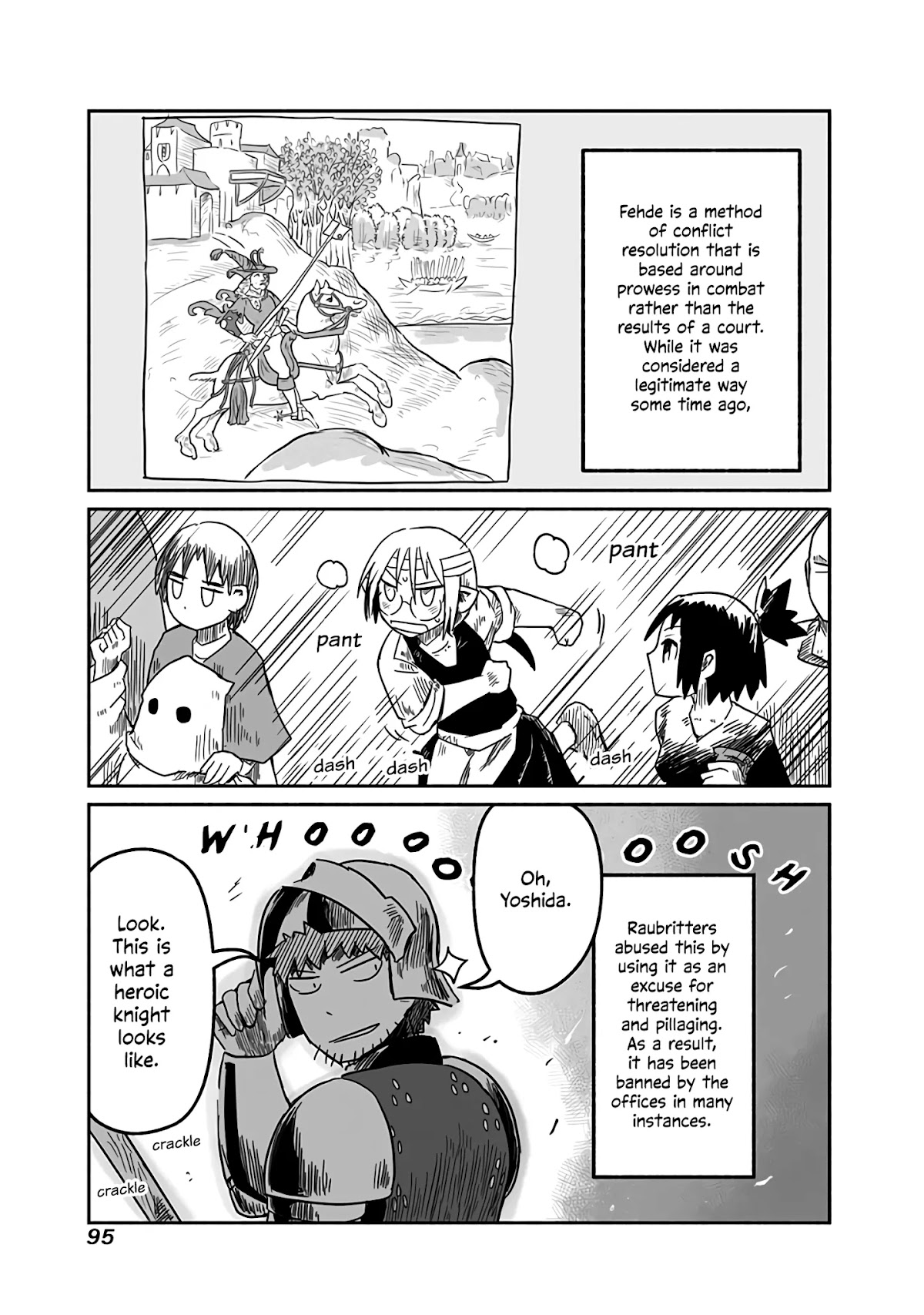 The Dragon, the Hero, and the Courier Chapter 17 page 30 - Chapter 17: The Knight, the Squire, and Self-Help