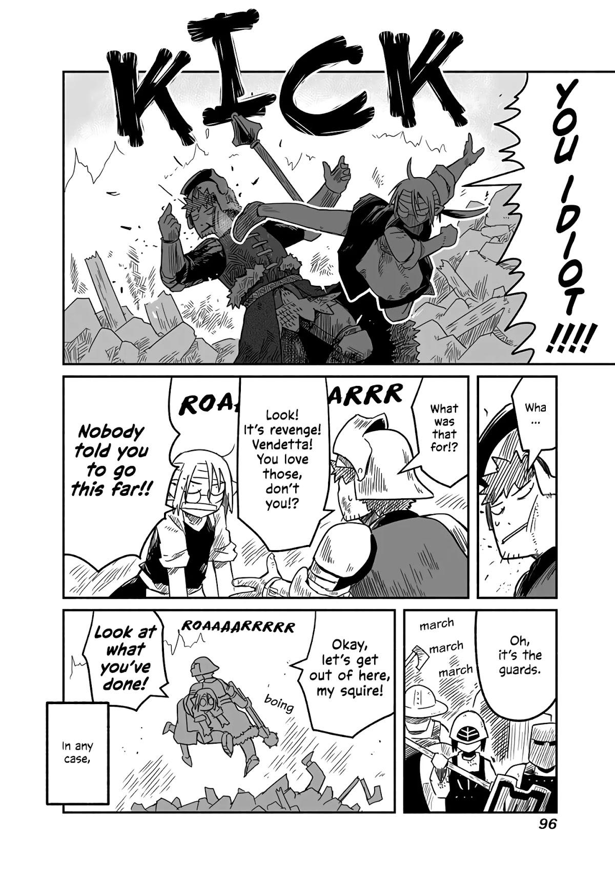 The Dragon, the Hero, and the Courier Chapter 17 page 31 - Chapter 17: The Knight, the Squire, and Self-Help