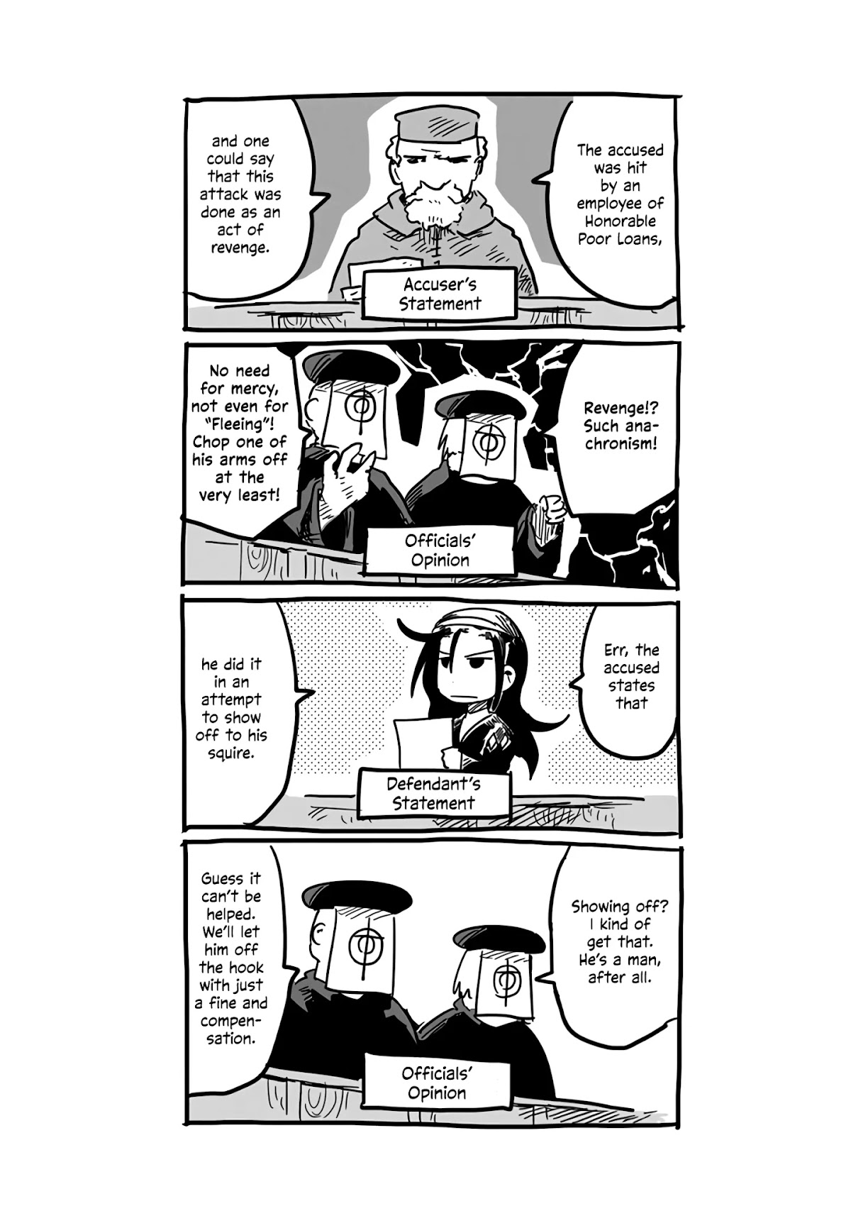 The Dragon, the Hero, and the Courier Chapter 17 page 35 - Chapter 17: The Knight, the Squire, and Self-Help