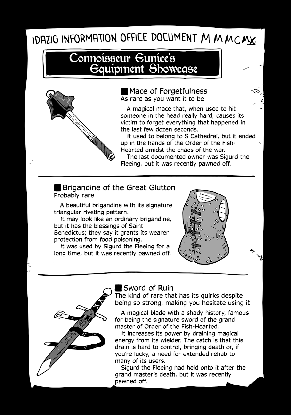 The Dragon, the Hero, and the Courier Chapter 17 page 36 - Chapter 17: The Knight, the Squire, and Self-Help