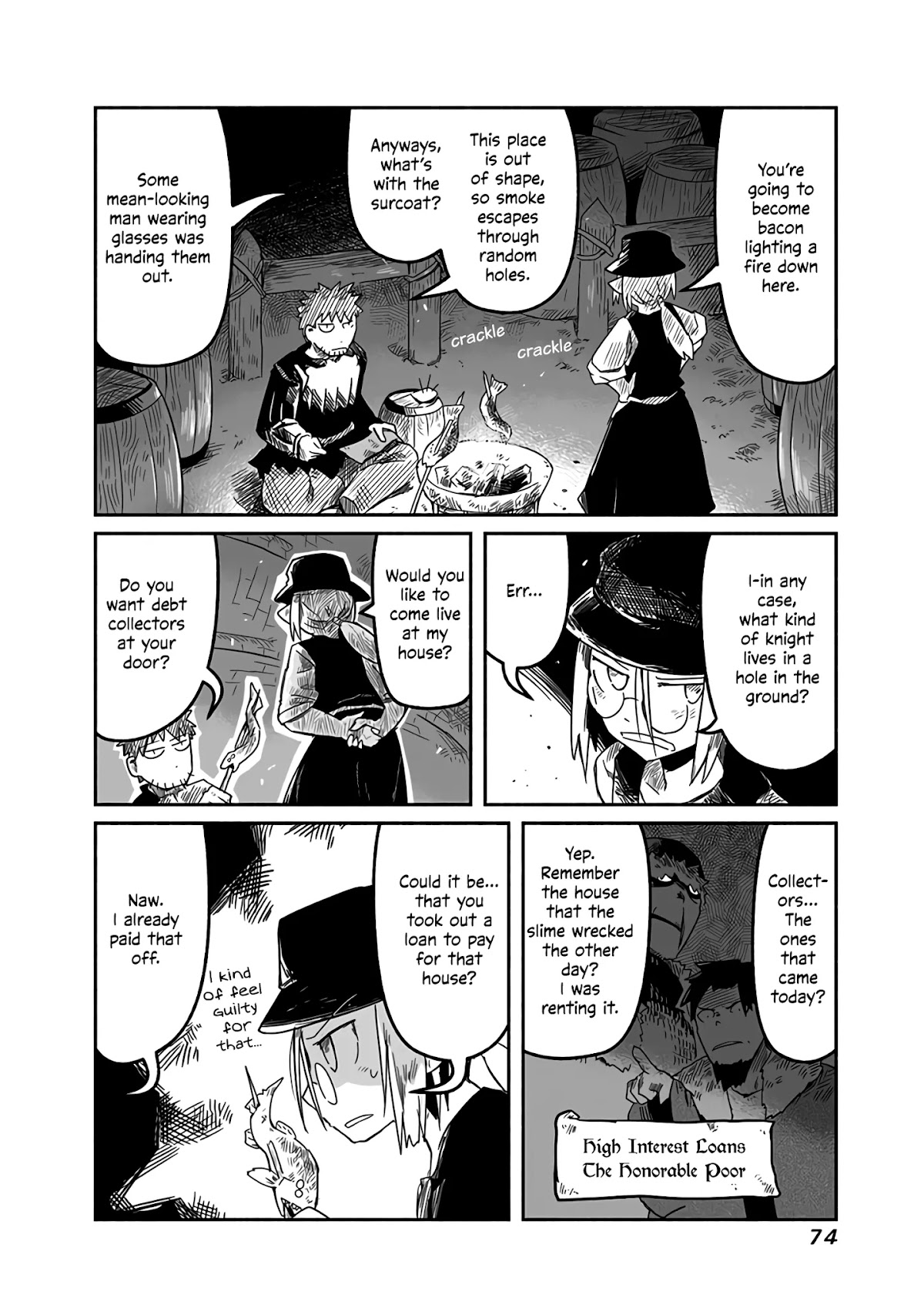 The Dragon, the Hero, and the Courier Chapter 17 page 9 - Chapter 17: The Knight, the Squire, and Self-Help