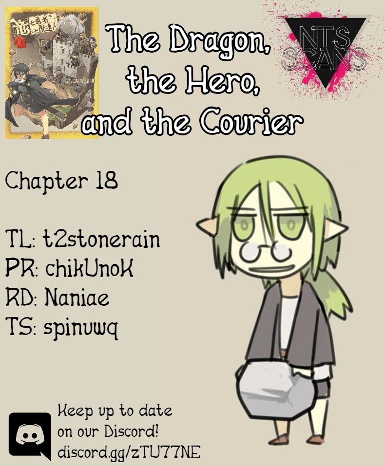 The Dragon, the Hero, and the Courier Chapter 18 page 1 - Chapter 18: The Children, the Smiles, and Reemployment