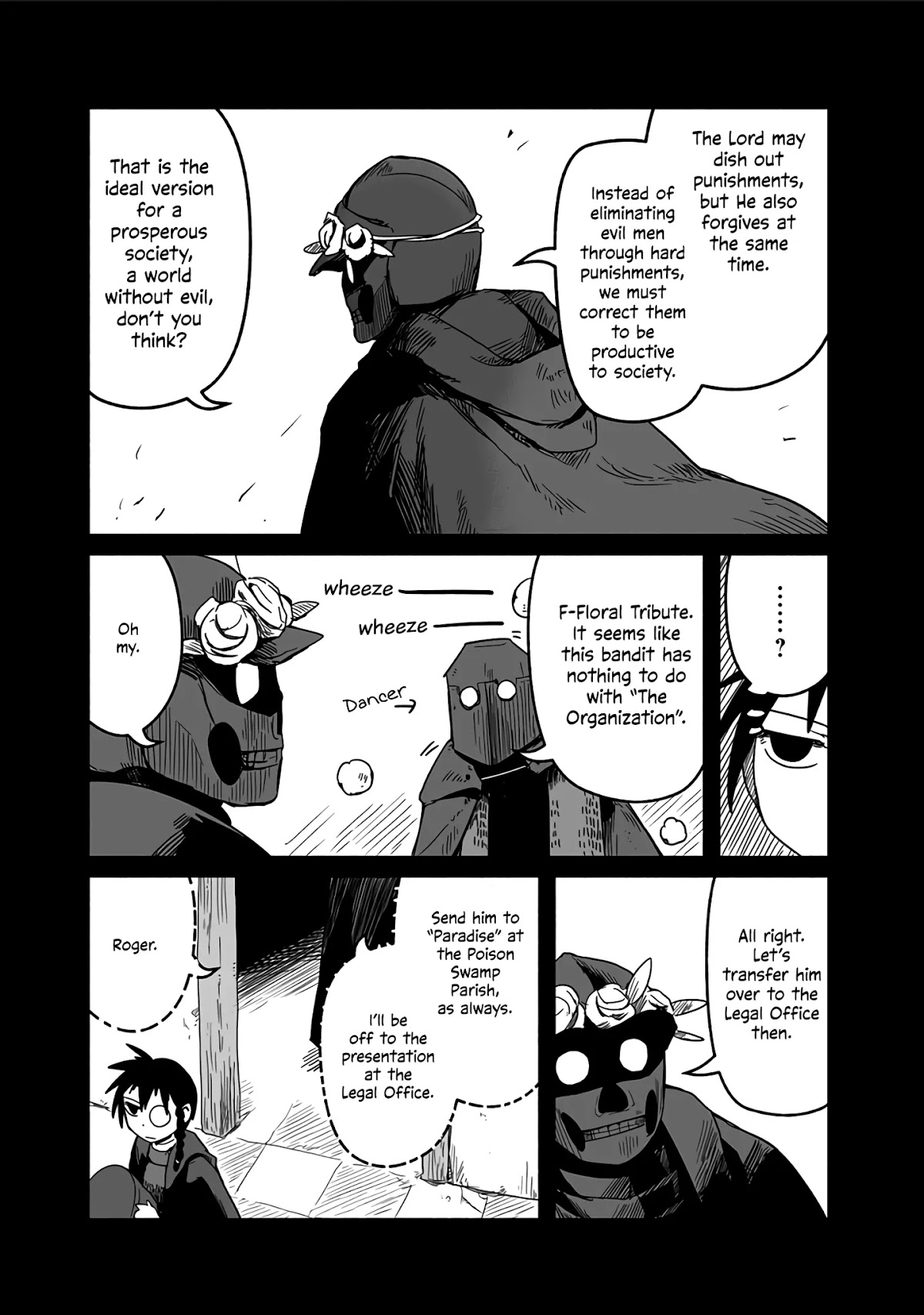The Dragon, the Hero, and the Courier Chapter 18 page 12 - Chapter 18: The Children, the Smiles, and Reemployment