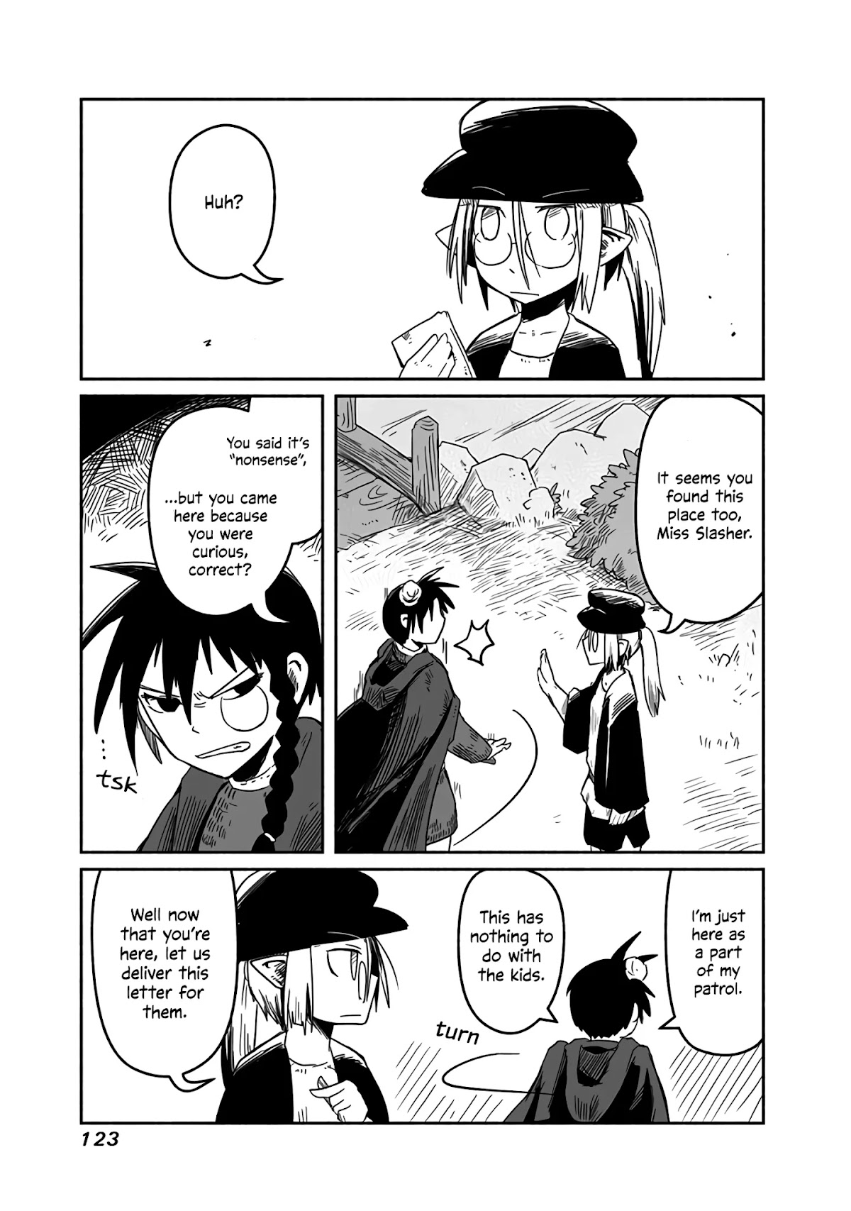 The Dragon, the Hero, and the Courier Chapter 18 page 14 - Chapter 18: The Children, the Smiles, and Reemployment