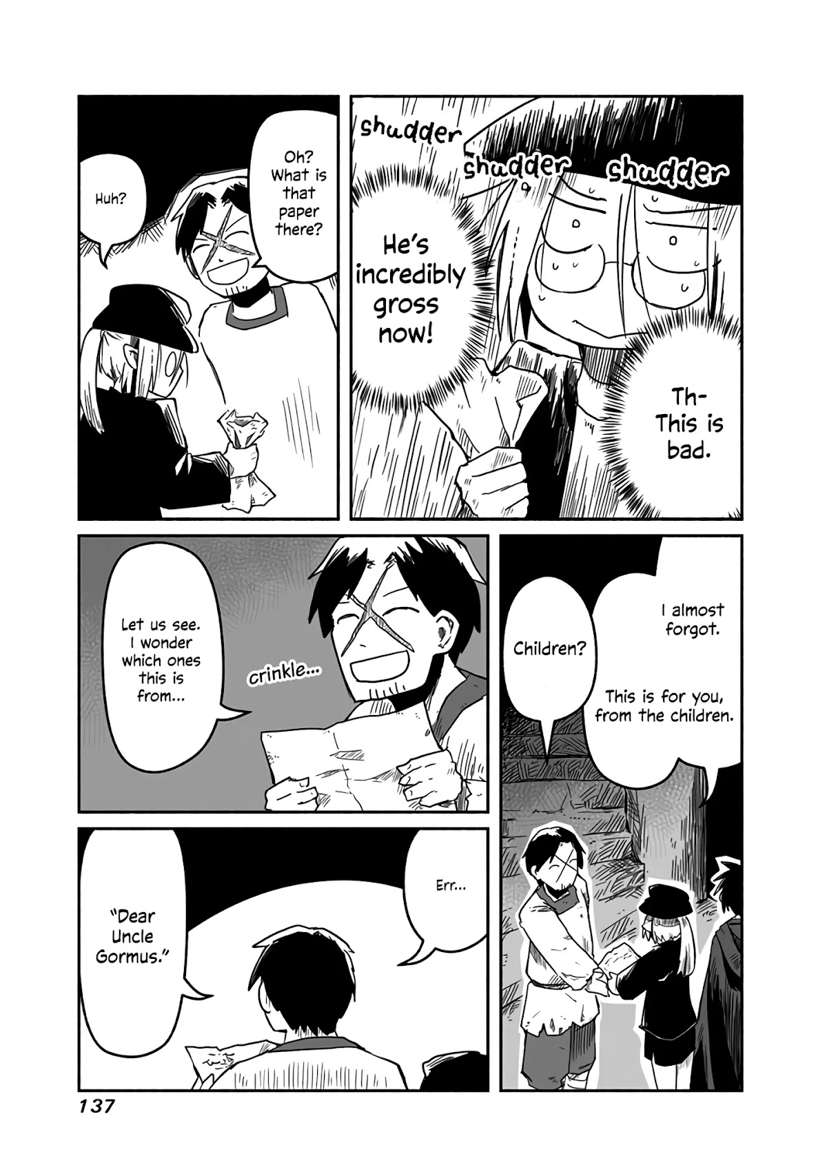 The Dragon, the Hero, and the Courier Chapter 18 page 28 - Chapter 18: The Children, the Smiles, and Reemployment